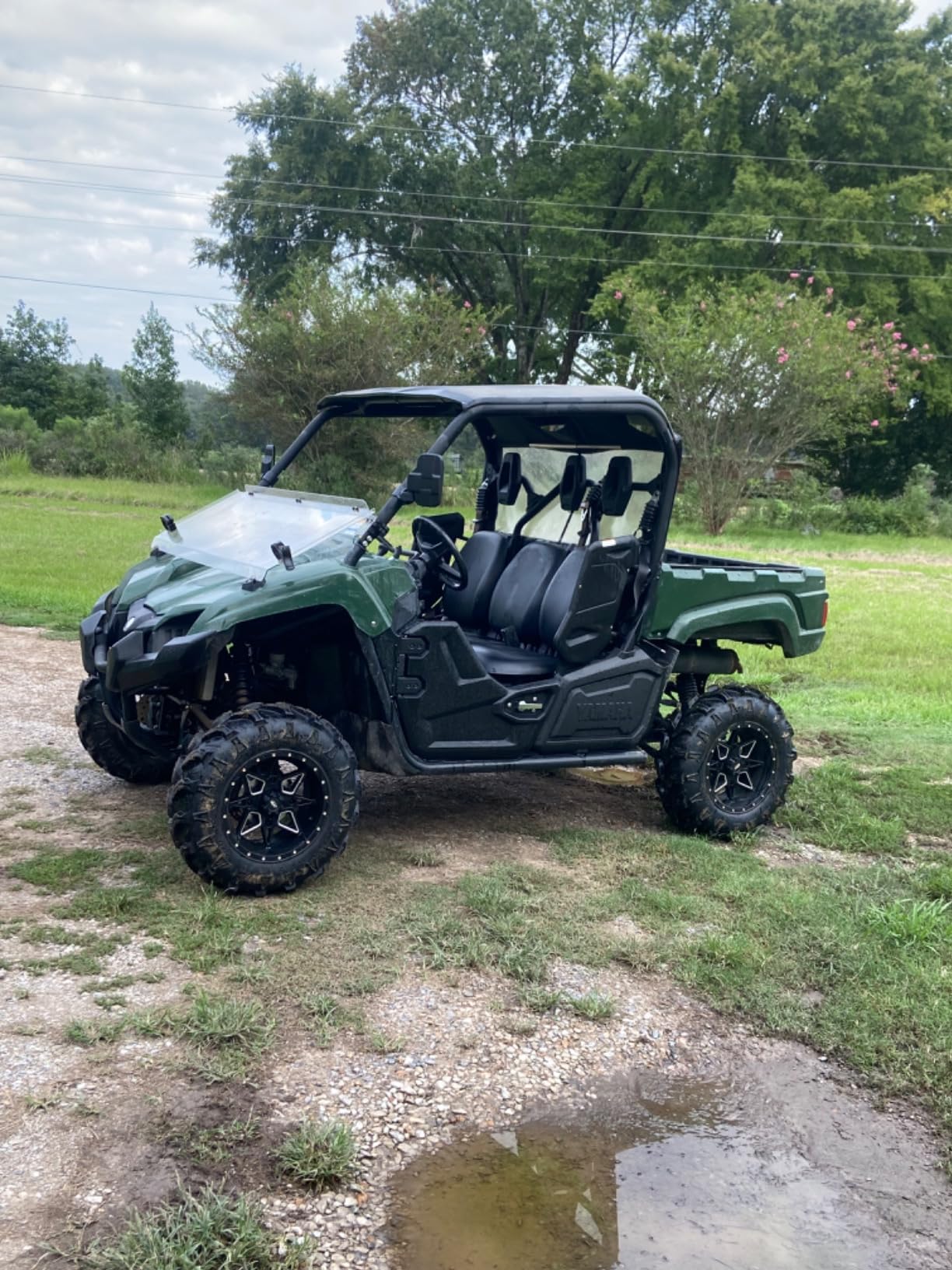 KEMIMOTO UTV Mirrors UTV Side Mirrors Fits 1.6 inch to 2 inch Roll Cage | Compatible with Polaris RZR 900 1000 Can Am Kawasaki Teryx Mule Rhino YXZ Zforce Pioneer 1000/700 Shatterproof Tempered Glass customer photo 2
