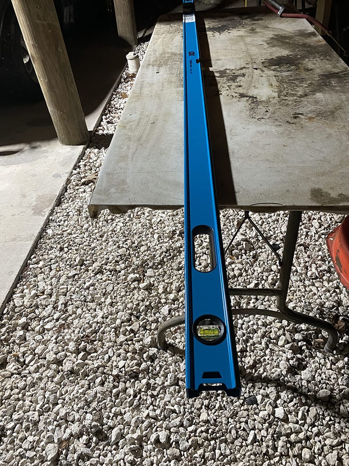 OX 4 Foot Level Box Beam - Aluminum 48 Inch Level for Construction | 0.0005 in/in accuracy, 4ft level for construction - lightweight 2.2 lb design customer photo 1