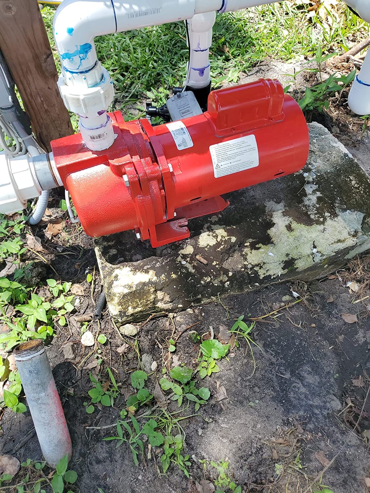 Red Lion RL-SPRK200 Sprinkler/Irrigation Pump, 230V, 76 GPM, 2 HP | Thermoplastic Impeller, For water sources down to 25' deep, Handles up to 14 sprinklers per zone customer photo 1