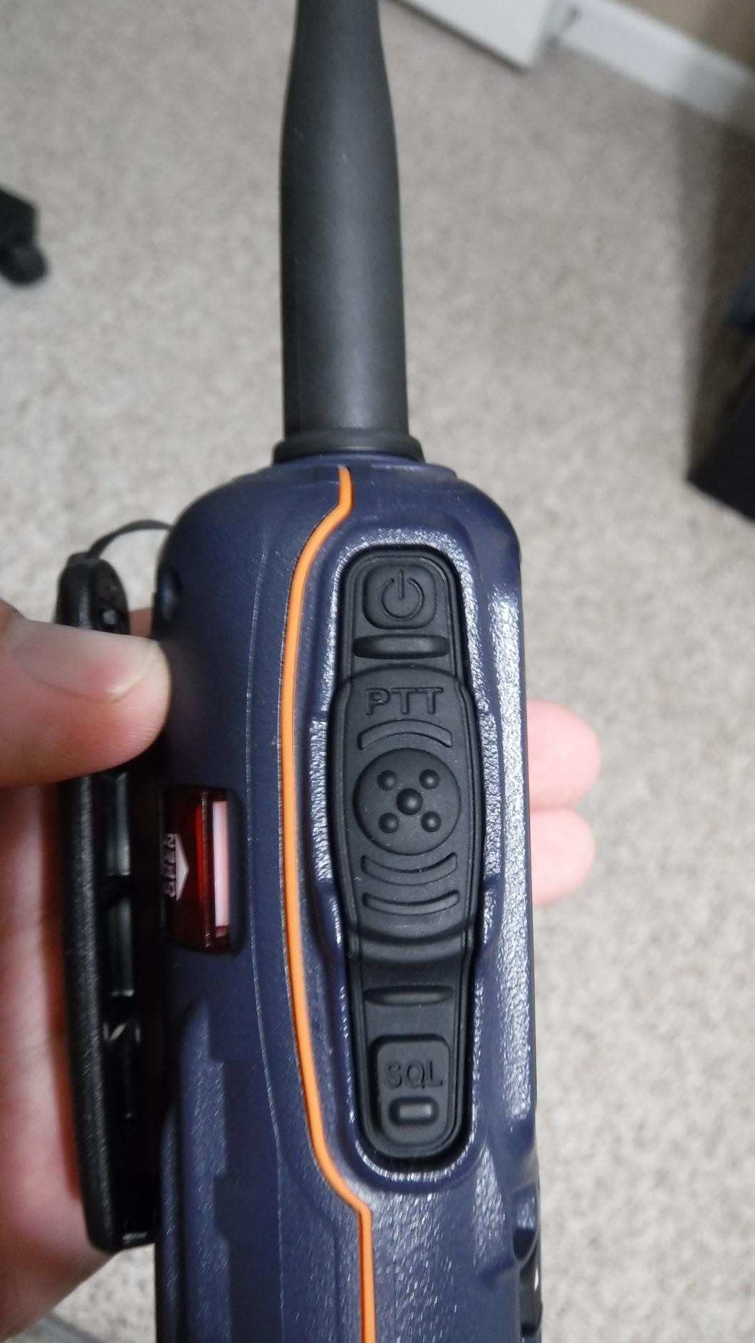 Standard Horizon HX890 Handheld VHF Navy Blue - Floating 6 Watt Class H DSC Two Way Radio customer photo 1