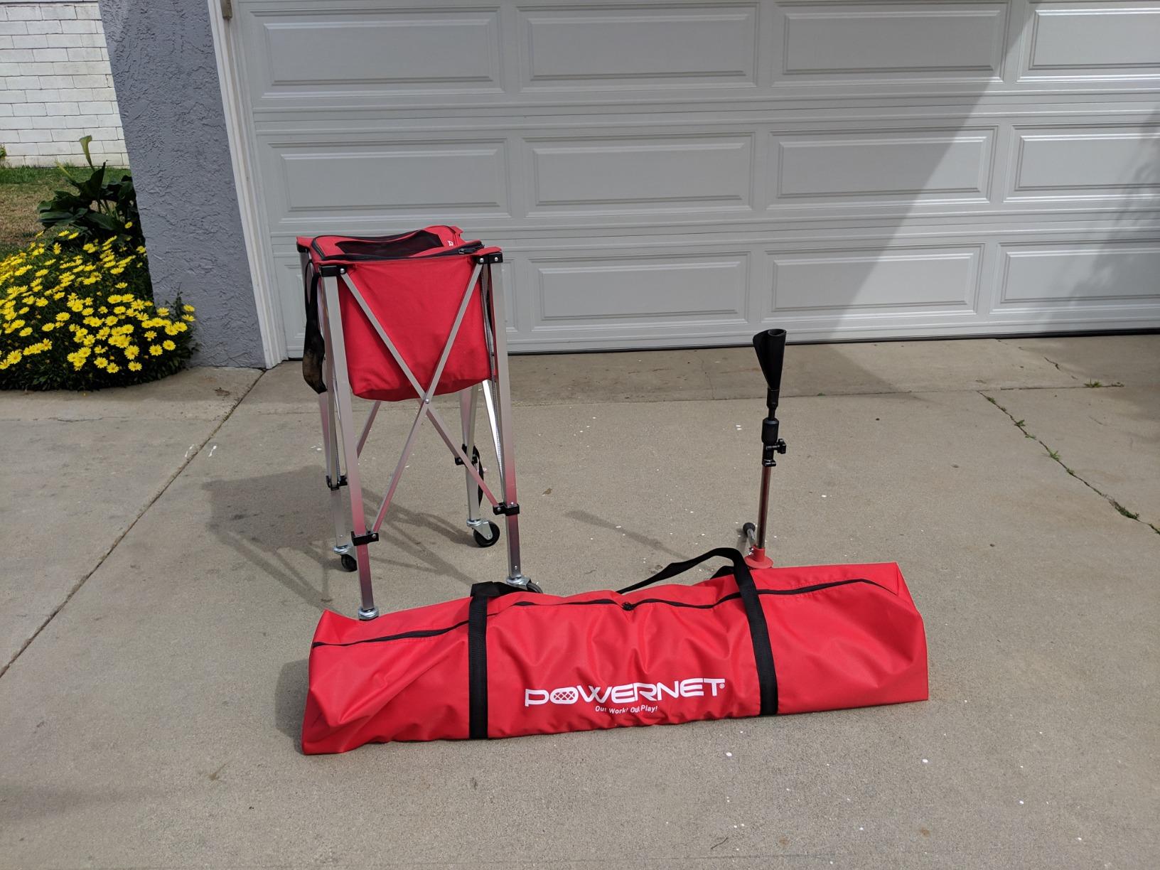 PowerNet Portable Baseball Backstop, 16 FT x 9 FT Collapsible Softball & Baseball Net for Batting & Pitching, Outdoor Batting Cage for Backyard customer photo 1