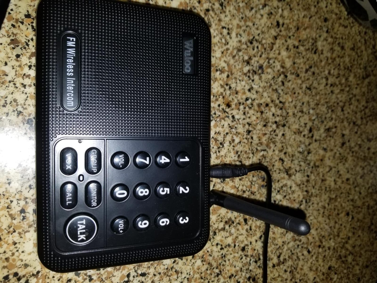 Intercoms Wireless for Home 5280 Feet Range 10 Channel 3 Code, Wireless Intercom System for Home House Business Office, Room to Room Intercom, Home Communication System (6 Packs, Black) customer photo 1
