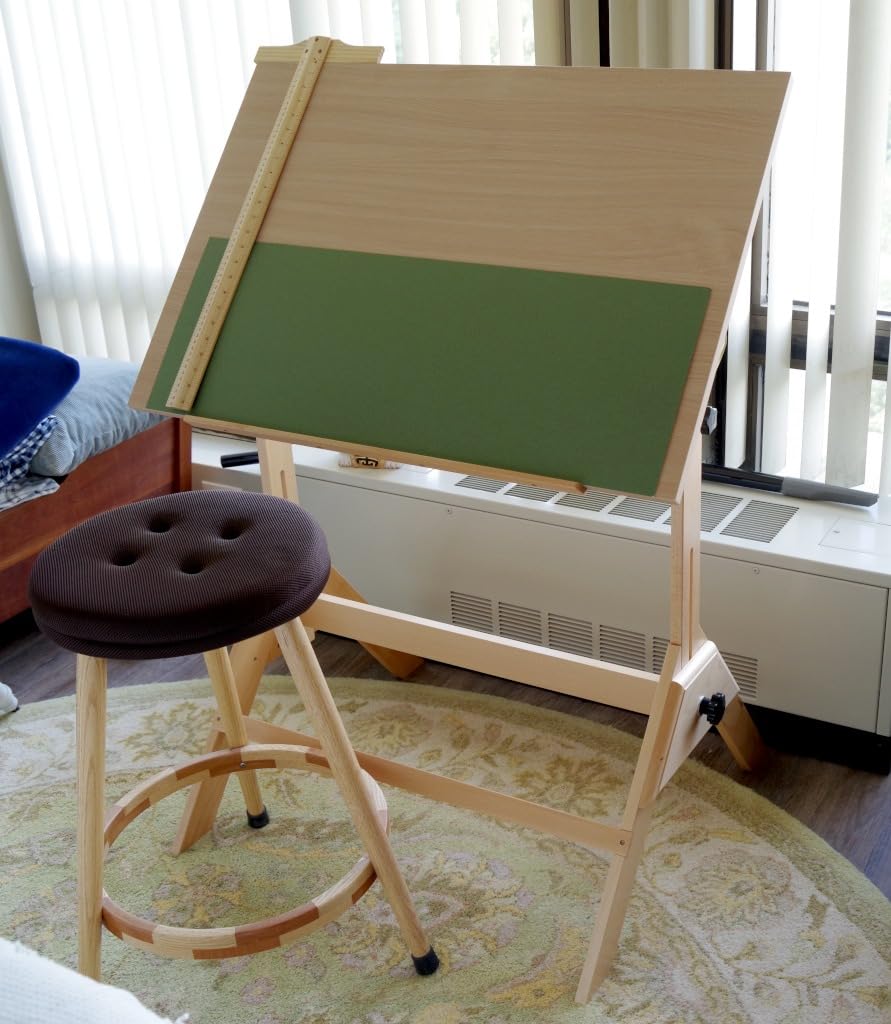 MEEDEN Wood Adjustable Drafting Table: 35.5