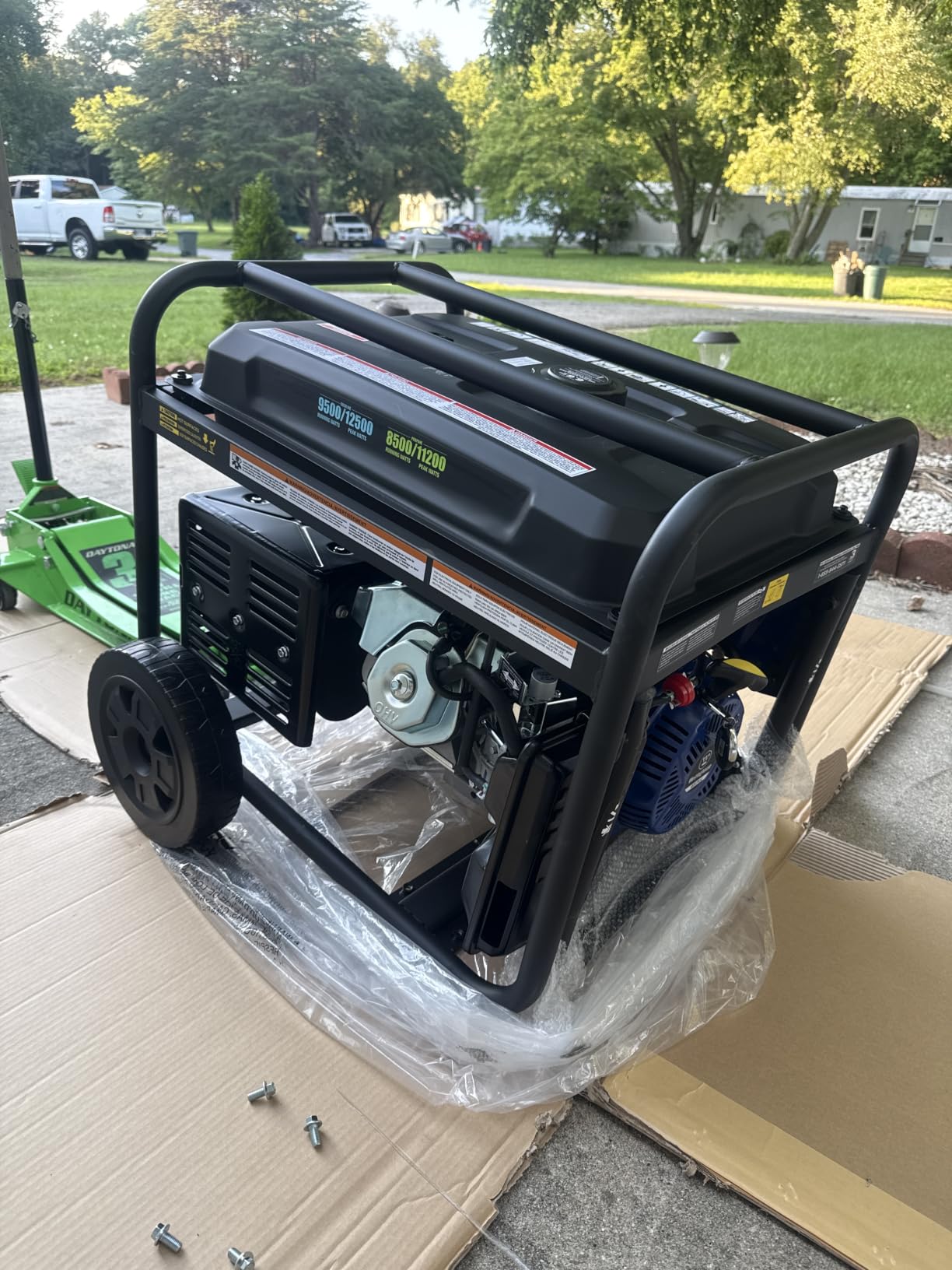 Westinghouse 12500 Watt Dual Fuel Home Backup Portable Generator, Remote Electric Start, Transfer Switch Ready, Gas and Propane Powered customer photo 2
