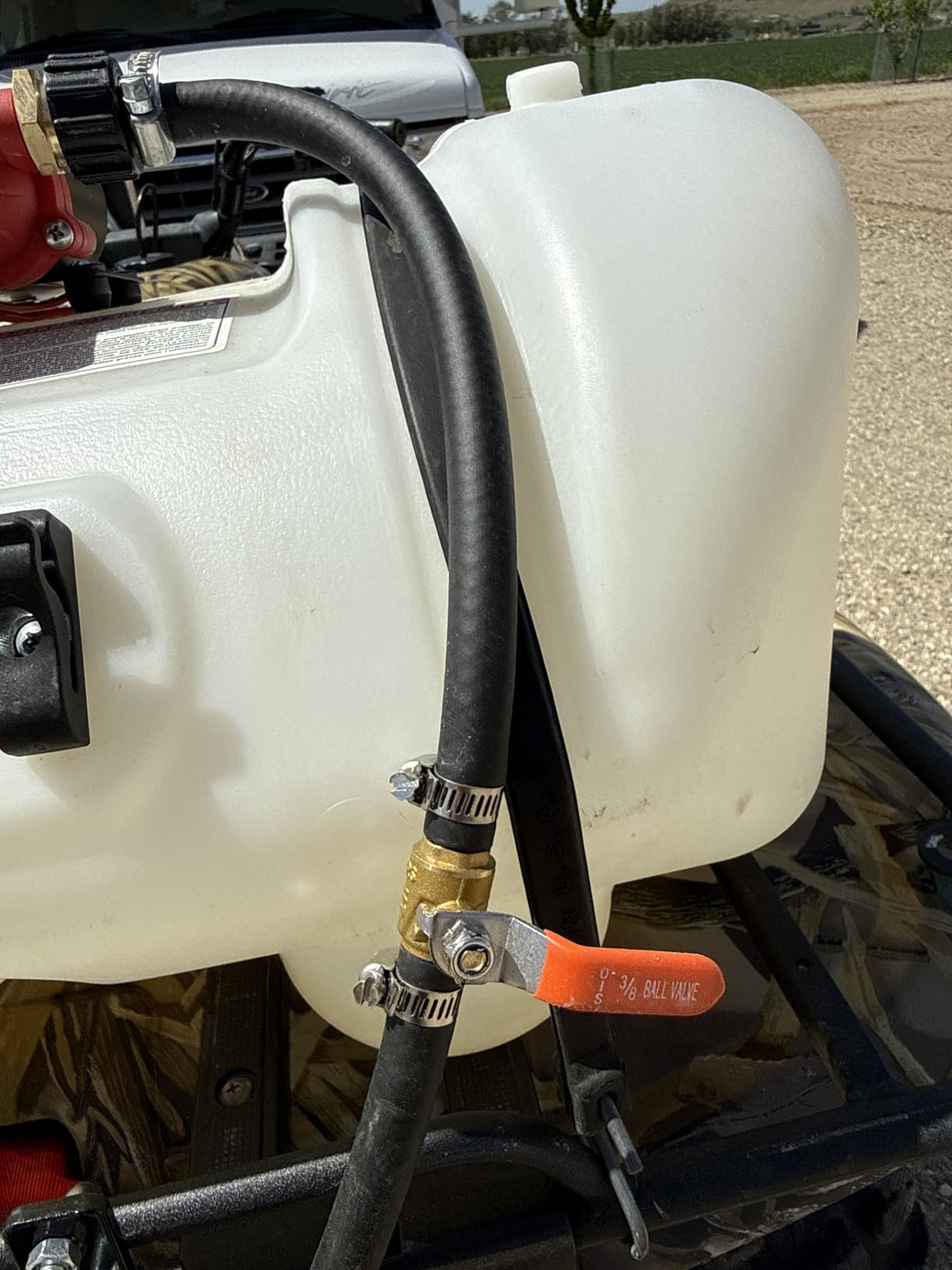 Chapin 6428 ATV Boom Kit with 7 Ft. Spray Pattern, Adjustable Height Brackets, Powder Coated Steel Frame customer photo 2