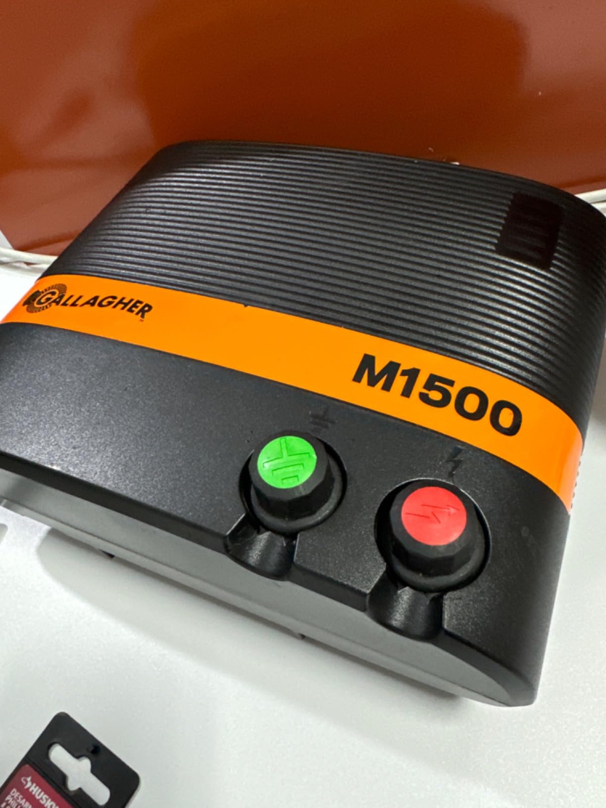 Gallagher M1500 Electric Fence Energizer | 110V Plug-in Fence Charger for Livestock, Horses, and Large Pastures | Powers Up to 160 Miles of Fence | Low Impedance, Built-in Lightning Protection customer photo 1