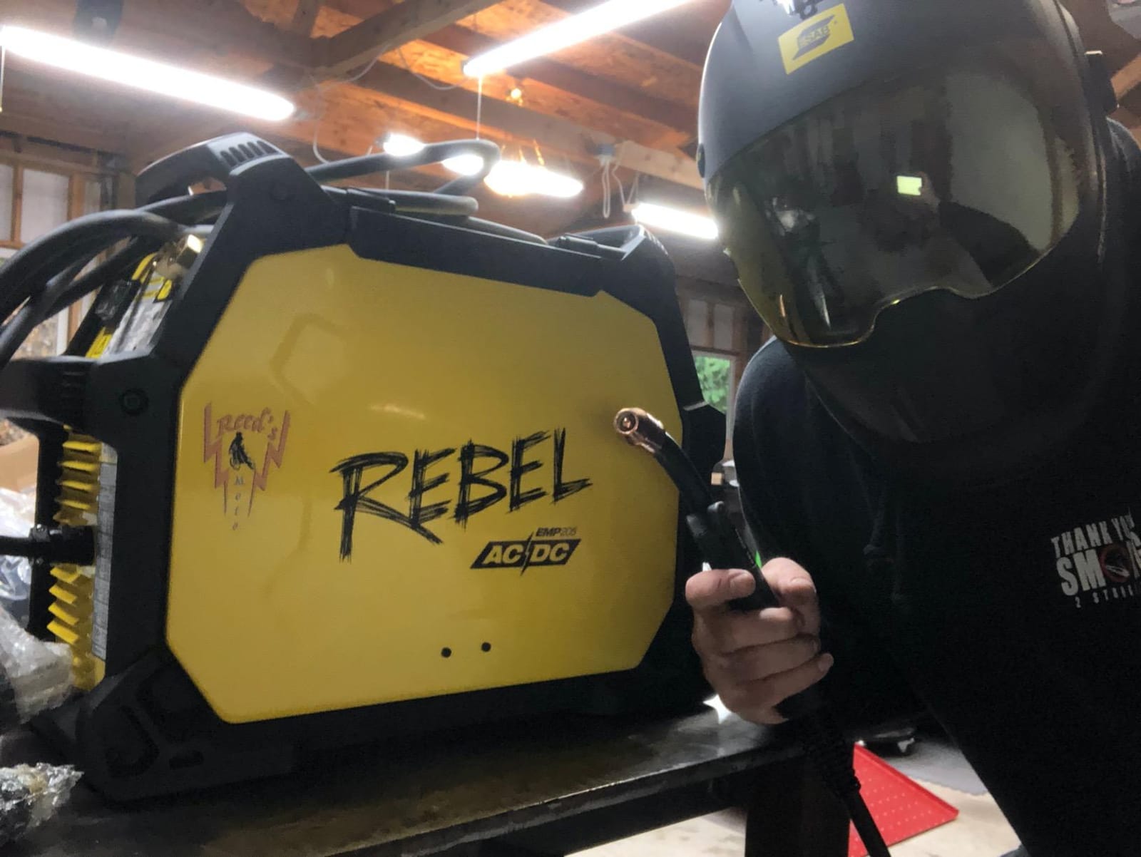 ESAB Rebel EMP 205ic AC/DC Multi-Process MIG/STICK/TIG Welder customer photo 1