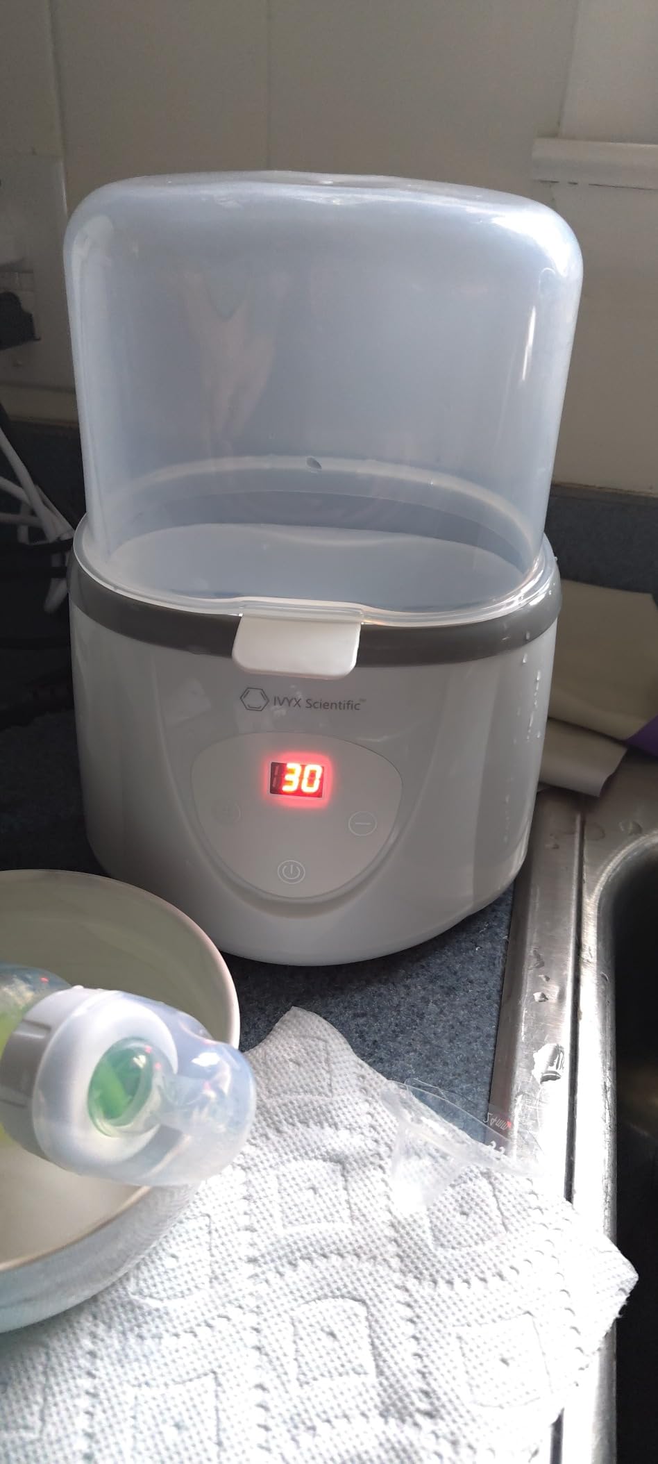 Digital Water Bath, 20-100°C (68-212°F), 200W, 660mL customer photo 2