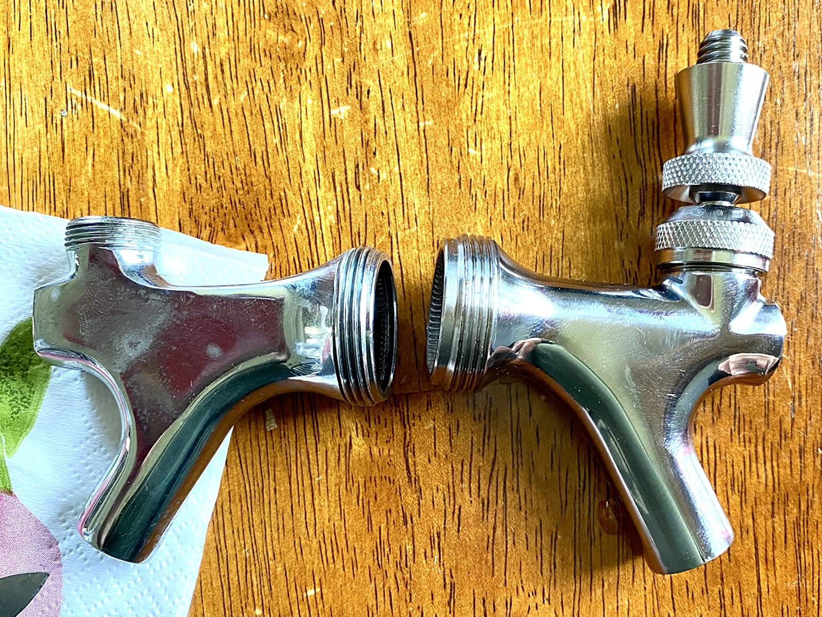 Upgraded Beer Faucet, All Commercial 304 Stainless Steel Keg Tap customer photo 1