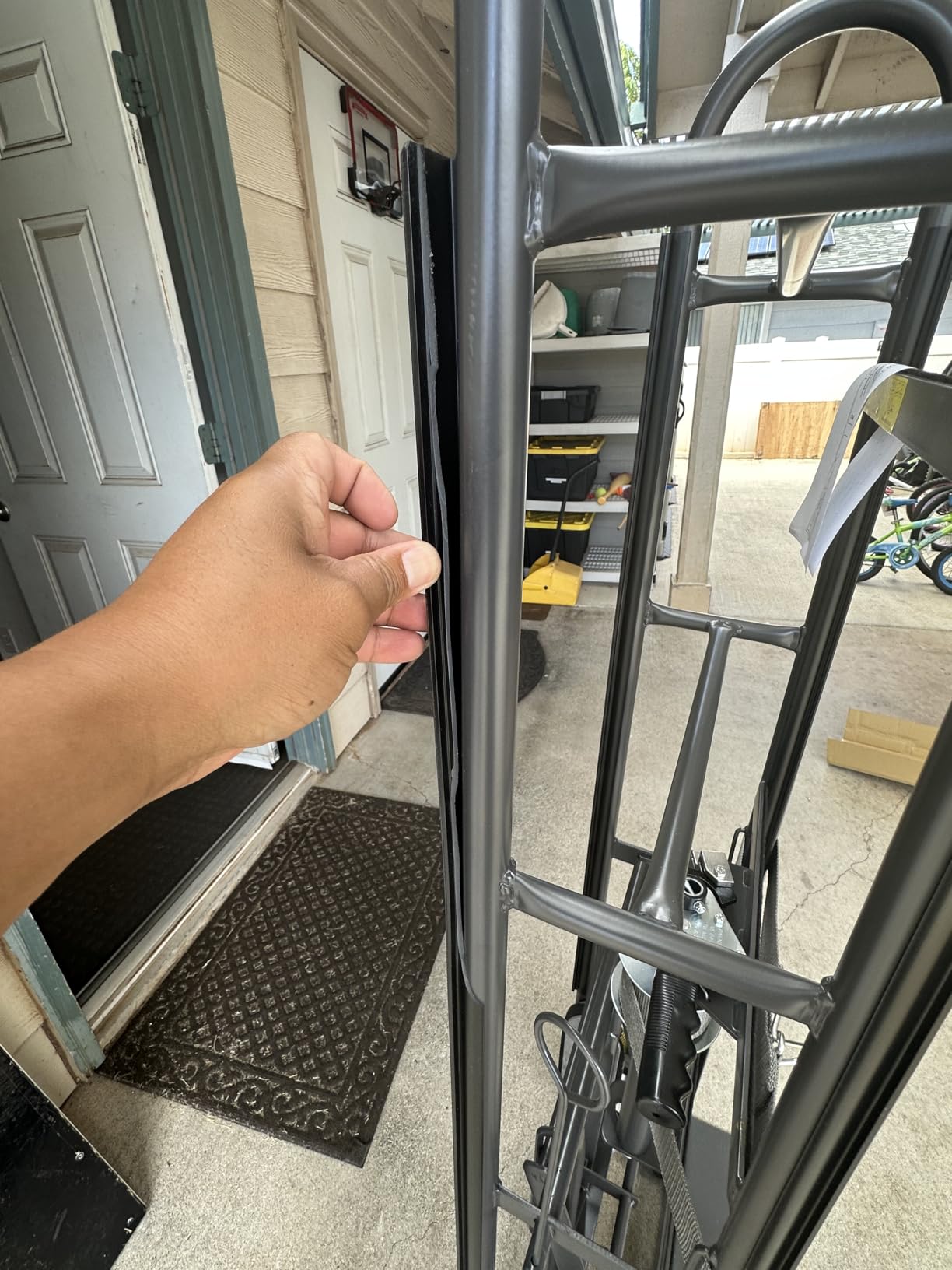 US Cargo Control Heavy Duty Appliance Hand Truck with Stair Climber and Kickback Wheels, 1,200 LB Capacity customer photo 2