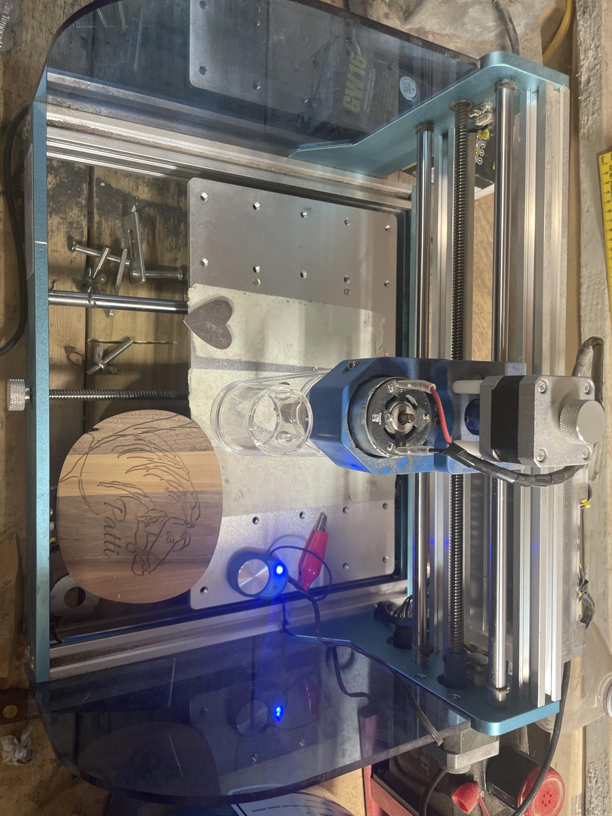 SainSmart Genmitsu 3018-PROVer V2 CNC Router Machine for Beginners customer photo 1