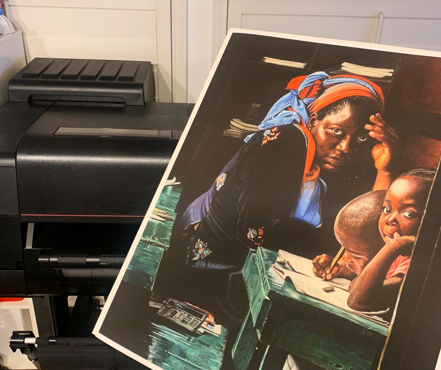 CANON PRO 2100 24 WIDE, FORMAT FINE ART PRINTER customer photo 2