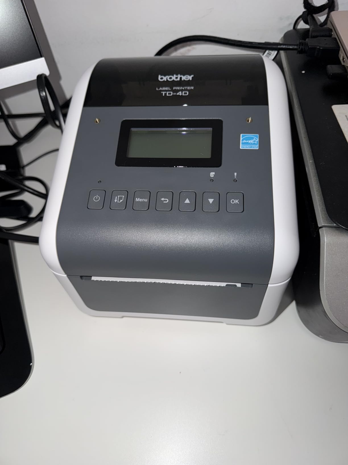 Brother TD-4550DNWB Thermal Desktop Label Printer | Advanced thermal printer with USB, Ethernet, Wi-Fi, and Bluetooth connectivity customer photo 2