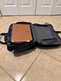 KROSER 17.3 Inch Rolling Laptop Computer Bag, Wheeled Briefcase, Roller Case | Multi-compartments, Silent Wheels, Fits Airline Overhead Bins customer photo 2