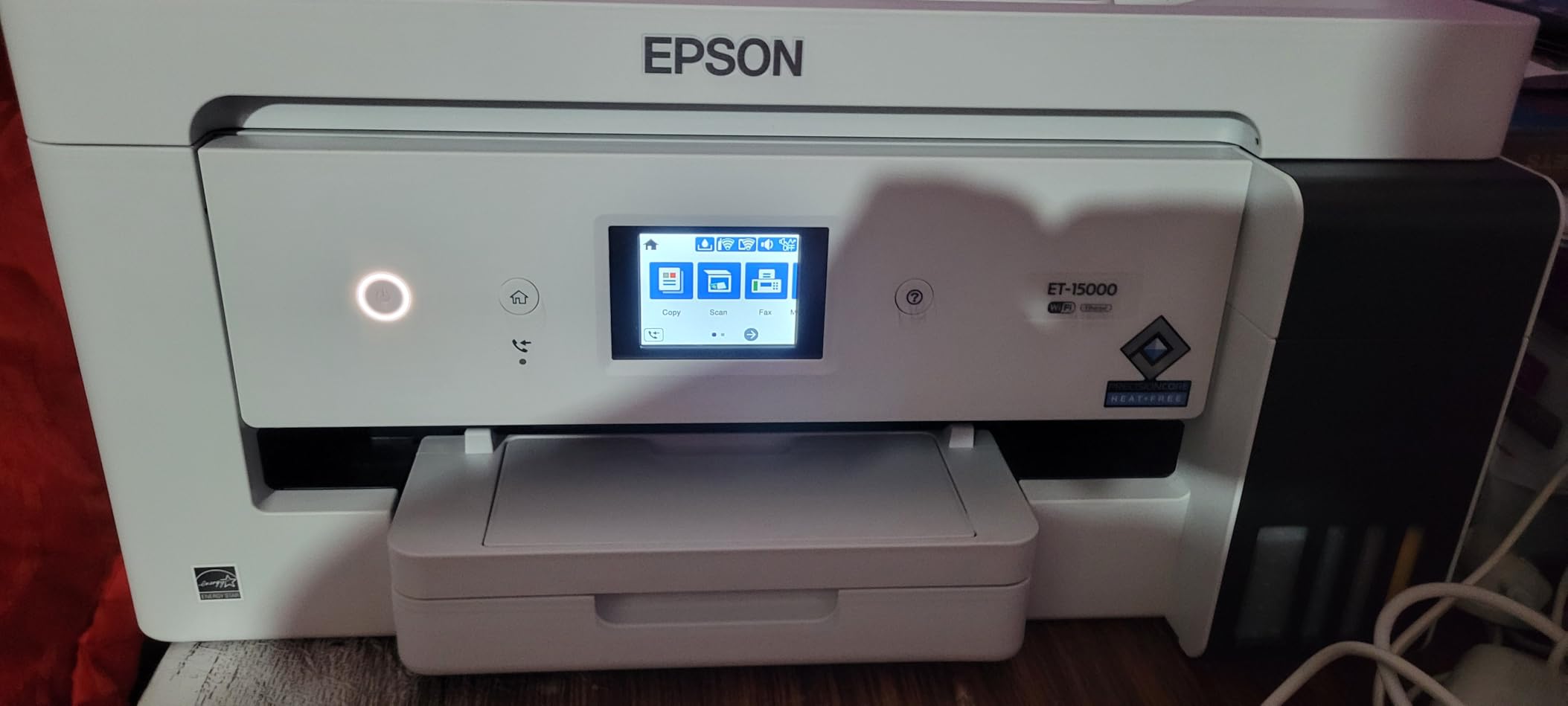Epson EcoTank ET-15000 Wireless Color All-in-One Supertank Printer with Scanner, Copier, Fax, Ethernet and Printing up to 13 x 19 Inches customer photo 1
