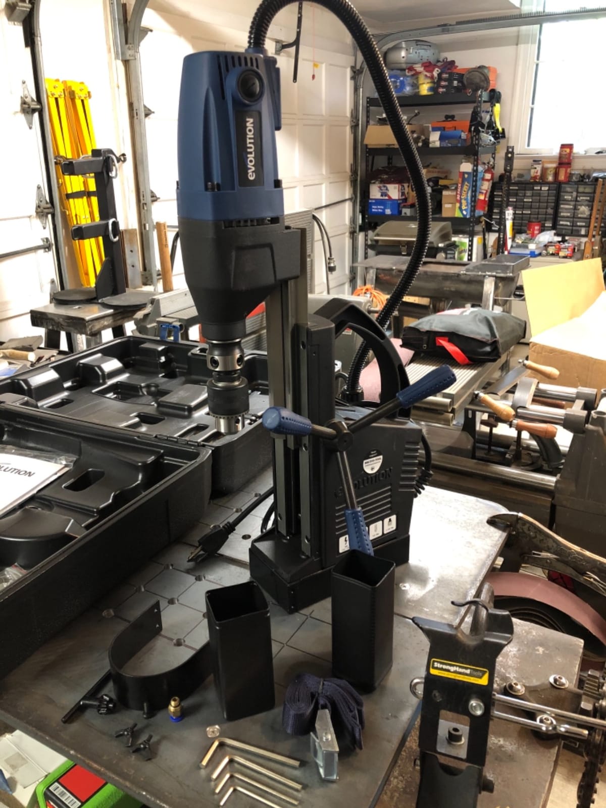 Evolution Heavy Duty 1-1/8 inch Industrial Magnetic Drill with Carry Case - S28MAG customer photo 1