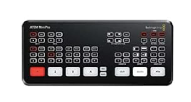 Blackmagic Design ATEM Mini Pro HDMI Live Stream Switcher | 4-input HDMI live production switcher with built-in streaming, recording, and multiview (SWATEMMINIBPR) customer photo 1