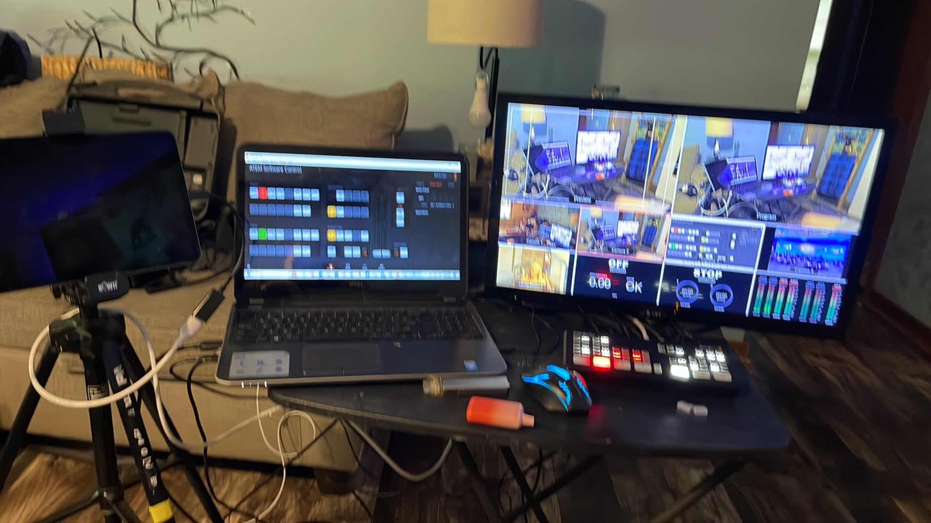Blackmagic Design ATEM Mini Pro HDMI Live Stream Switcher | 4-input HDMI live production switcher with built-in streaming, recording, and multiview (SWATEMMINIBPR) customer photo 2