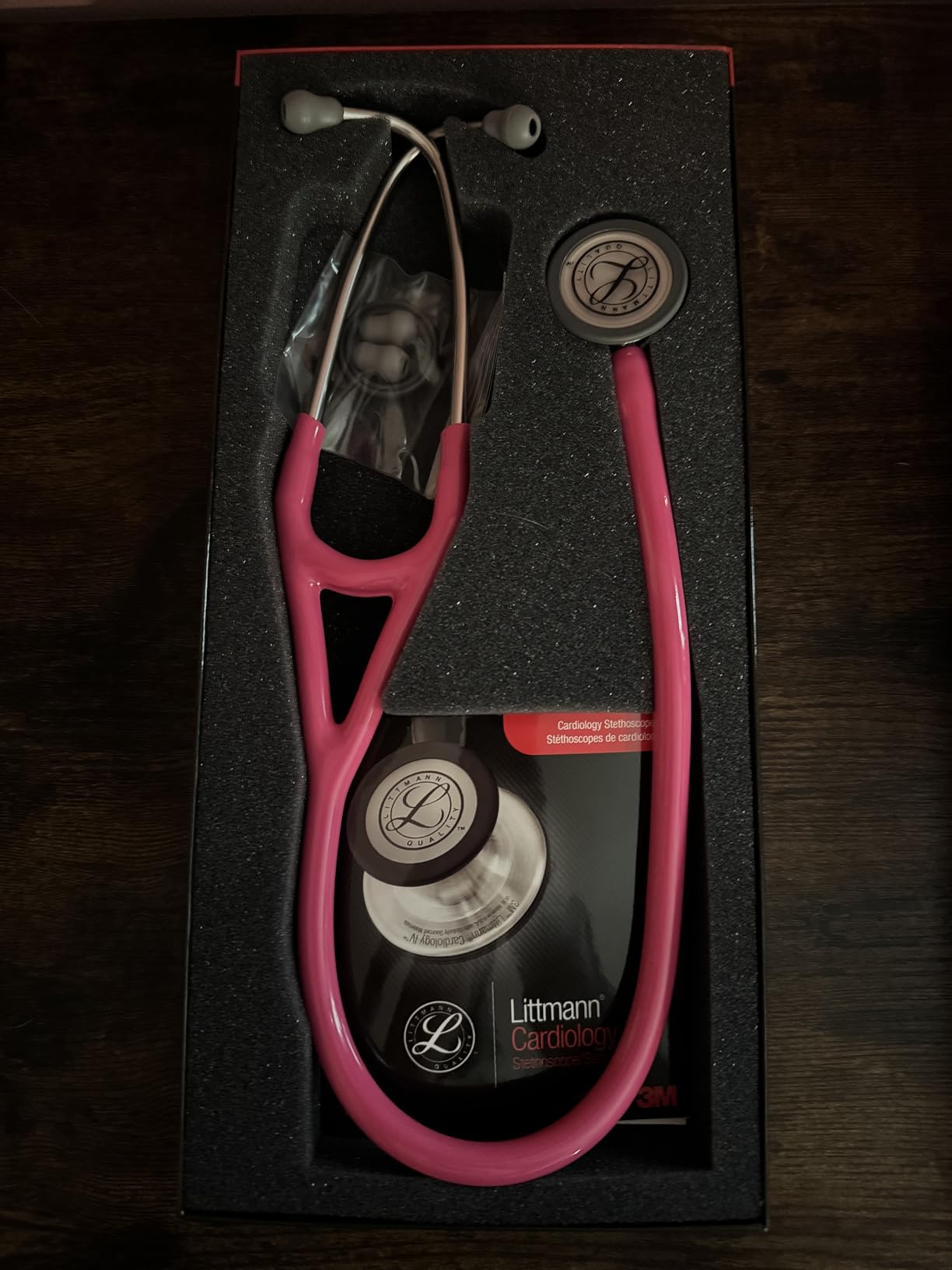 3M Littmann Cardiology IV Diagnostic Stethoscope, 6184, Stainless Steel Chestpiece, 27