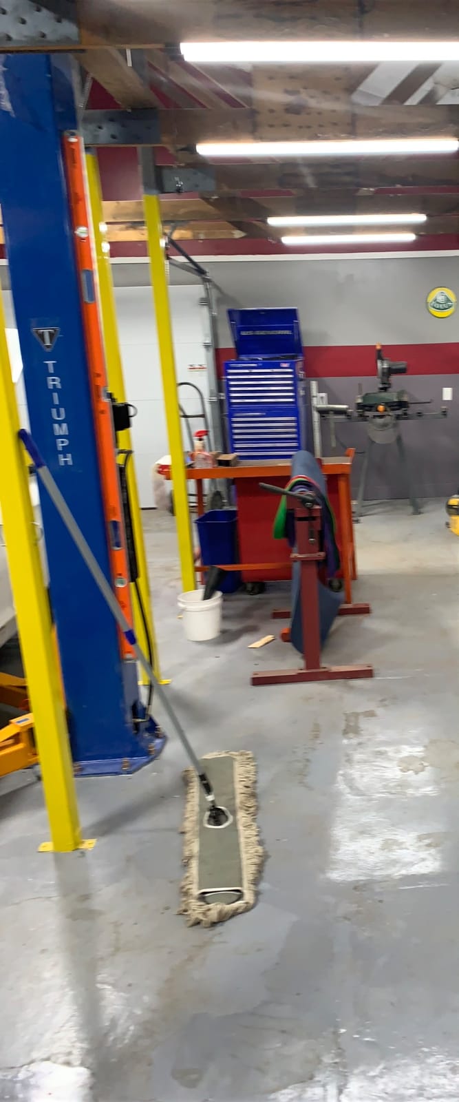 Triumph NT9FP 9,000 lb Two Post Auto Lift Floor Plate Car Hoist Truck Jack Garage customer photo 2