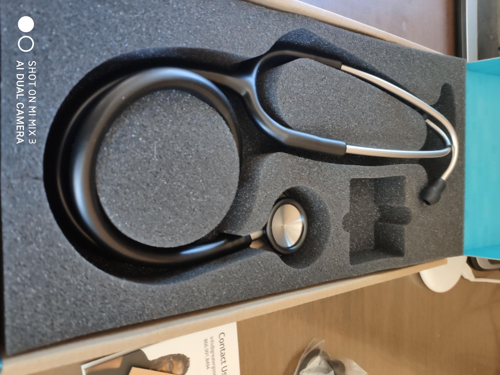 Greater Goods Dual-Head Stethoscope for Nurses, Medical Students & EMTs, 360° Rotating Chestpiece, Tunable Diaphragm, Lightweight, Non-Chill Rim customer photo 2