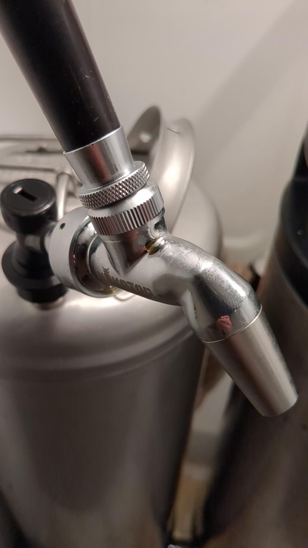Nukatap SS Forward Sealing Beer Faucet (Chrome Plated Stainless Steel) customer photo 2