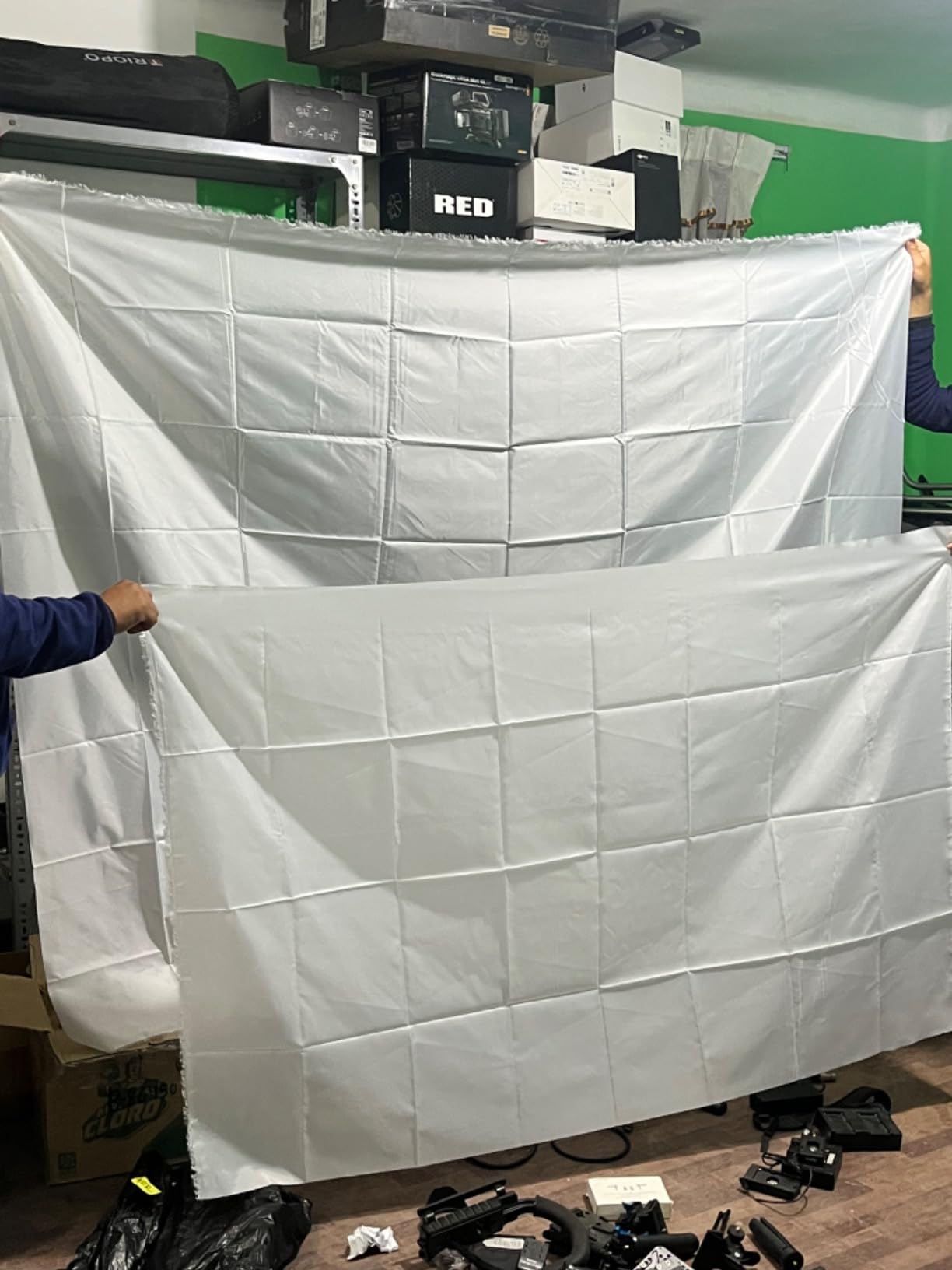 Photography Diffuser Fabric 78.7 x 59 Inches/2 x 1.5M Nylon Light Modifier Cloth for Lighting Softbox, Light Box Tents, Panel customer photo 2
