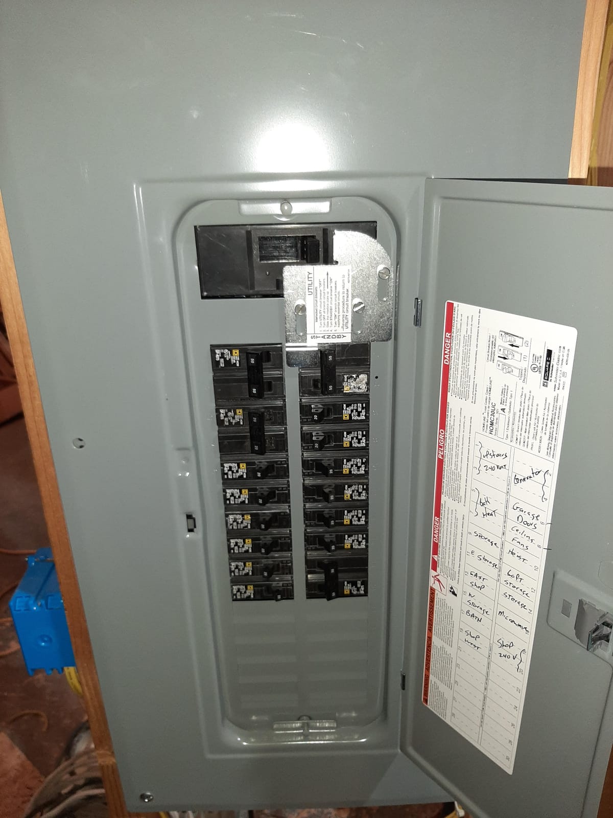 Generator Interlock Kit, HOMCGK2C Homeline Cover, QOM2 Frame Size Main Breaker Interlock, 150A - 225A Main Breaker Load Centers, Indoor Kit customer photo 2