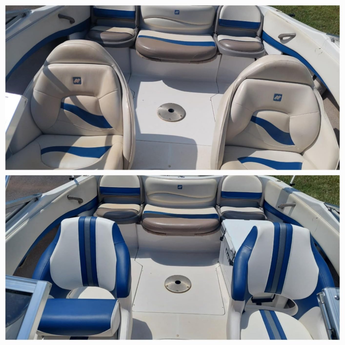 NORTHCAPTAIN Premium Captains Bucket Seat Sports Flip Up Boat Seat with Seat Cover customer photo 1