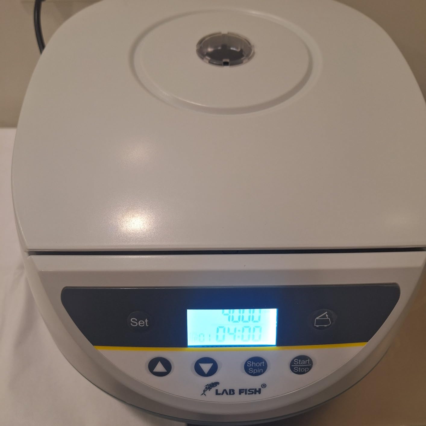 LAB FISH LC-6S Centrifuge, 6x2/5/10/15ml Tubes | 500-5000RPM low speed, max 3074xg RCF, timer, benchtop centrifuge machine for PRP, plasma & lab sample separation customer photo 1