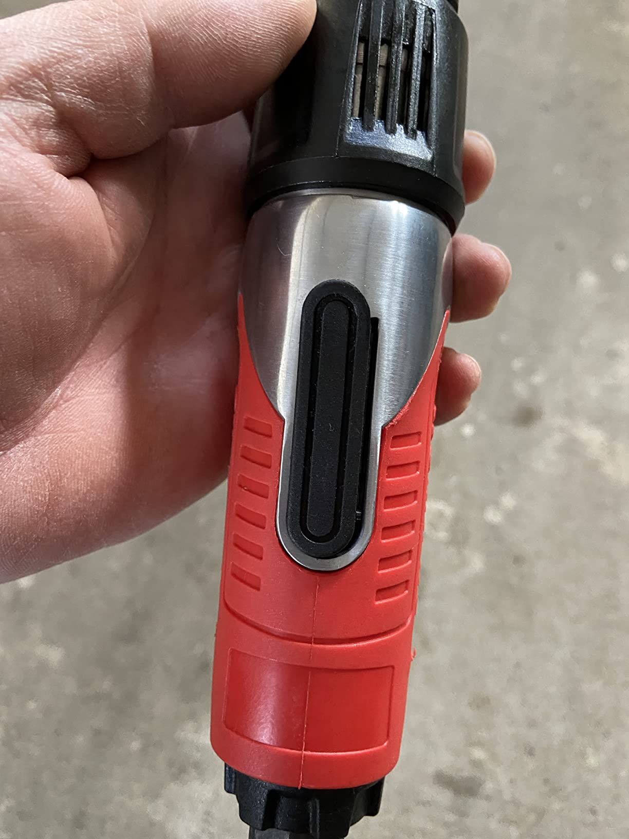 WORKPRO 3/8-Inch Air Ratchet Wrench, 50ft.lb Max Torque, 160RPM, 360 Degree Adjustable Exhaust, Forward/Reverse Control, Good Gift for Men Dad Father customer photo 2