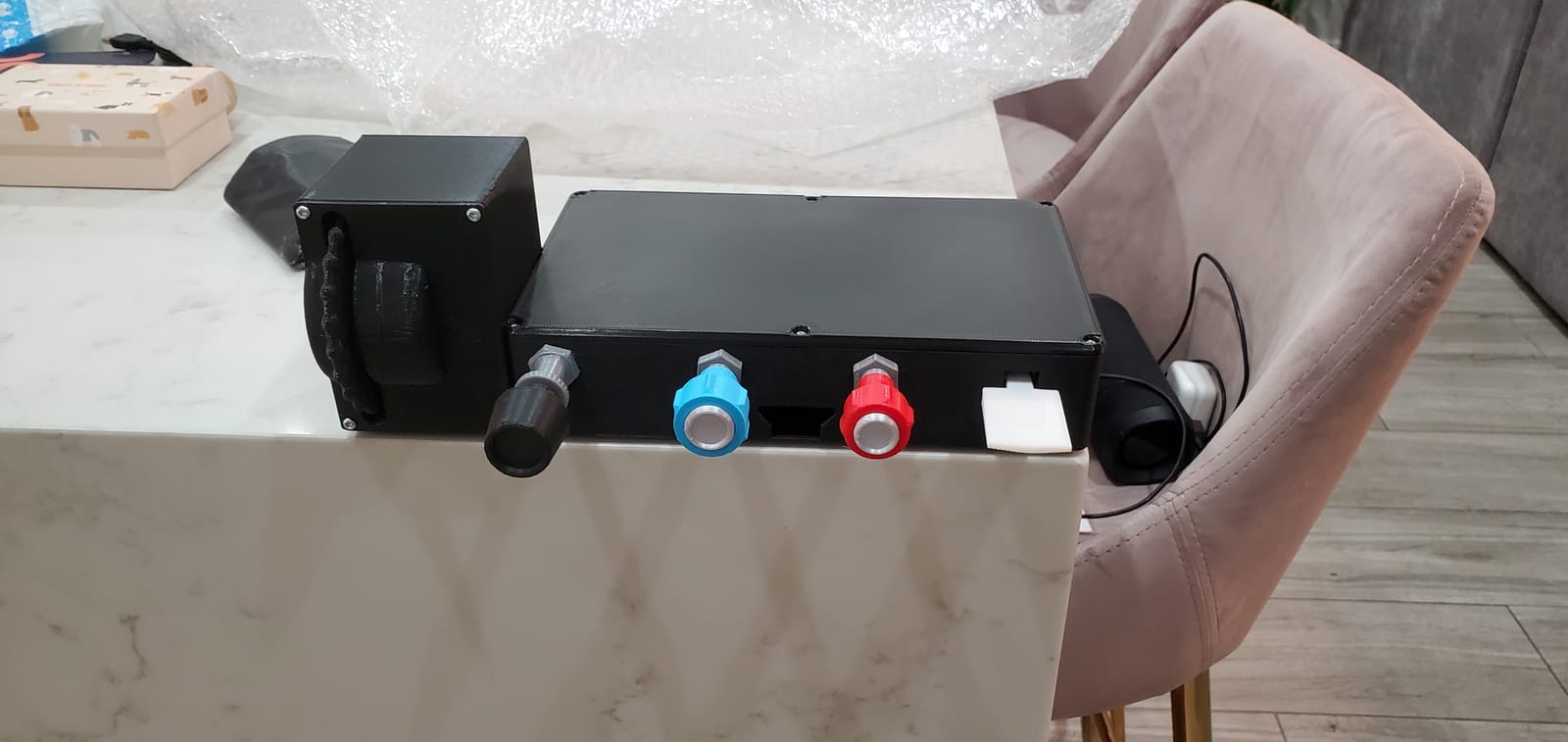 Flight Sim Stuff - Vernier Controls Throttle, Prop, Mixture, Flaps and Trim | True Vernier Controls for Mixture and Prop, Throttle Friction Lock, Elevator Trim Wheel, Flaps Switch customer photo 1