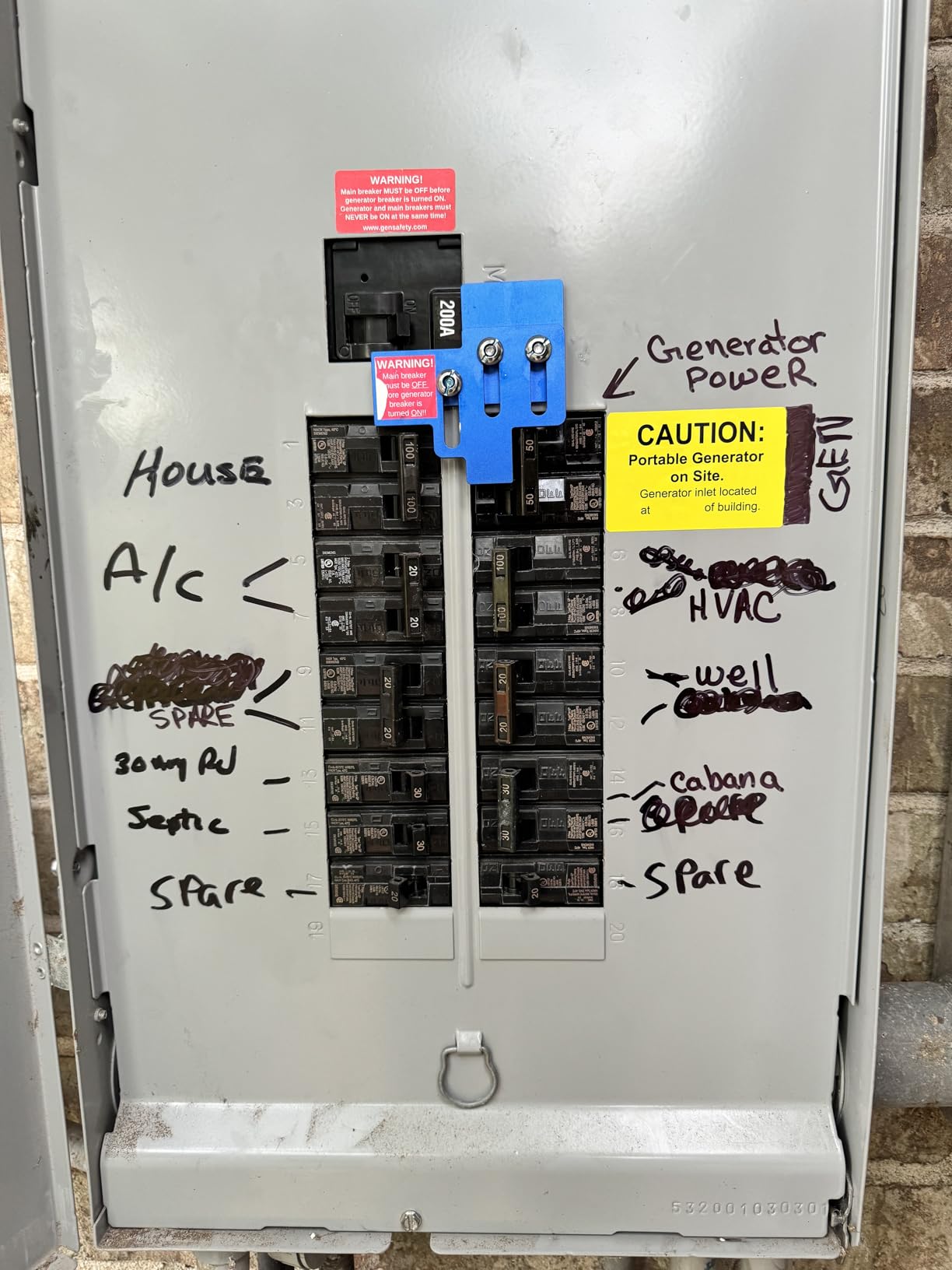 SM200 Generator Interlock Kit for Siemens & Murray 150A and 200A Panels - Made in USA customer photo 1