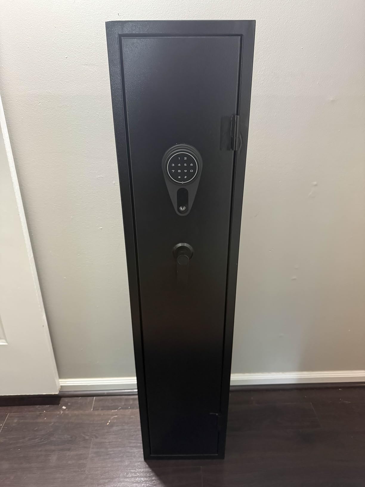 KAER Assembled Gun Safe for Rifles and Pistols with Electronic Lock Steel Gun Cabinet for 3-5 Shotguns 5 Handguns and Ammo Large Rifle Safe for Home customer photo 2