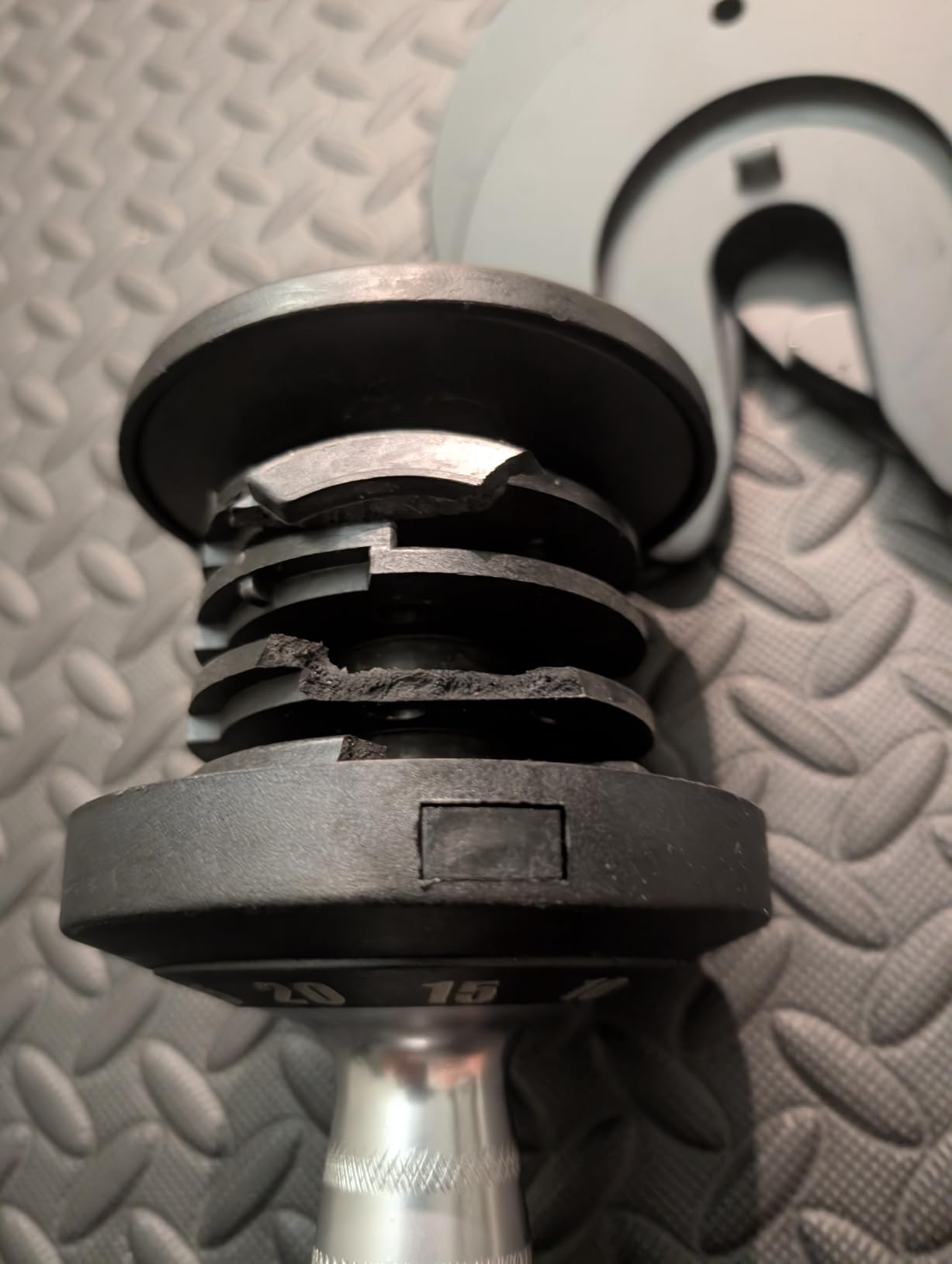KEPPI Adjustable Dumbbells Set-25lb/40lb/55lb/60lb, Anti-Slip Metal Fast Adjust customer photo 1