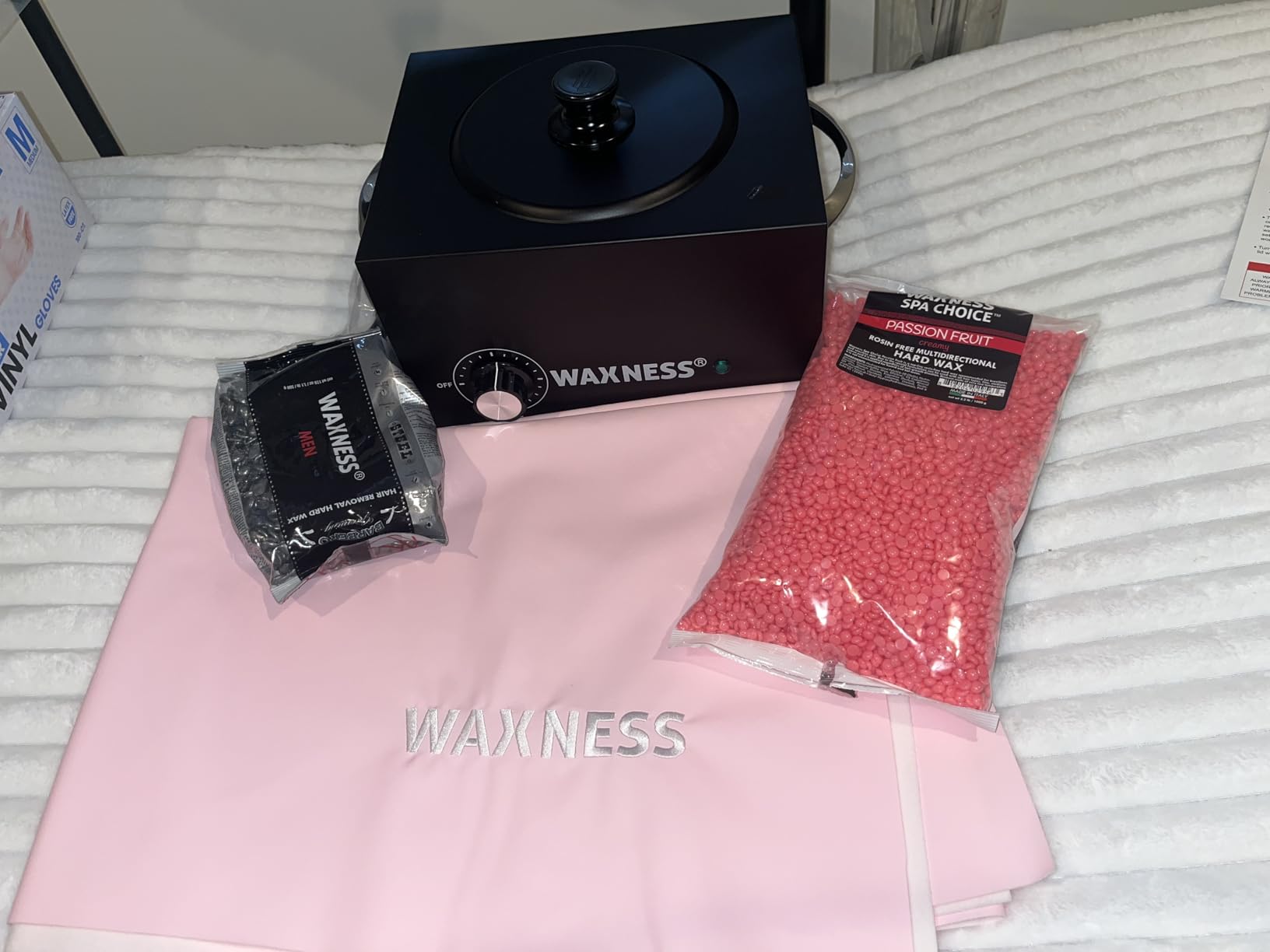 Waxness WN-6003 Elite-Series Large Professional Wax Heater Pink, 5.5 lb Capacity, Electronic Temperature Control, 300W, for Professional Use customer photo 2