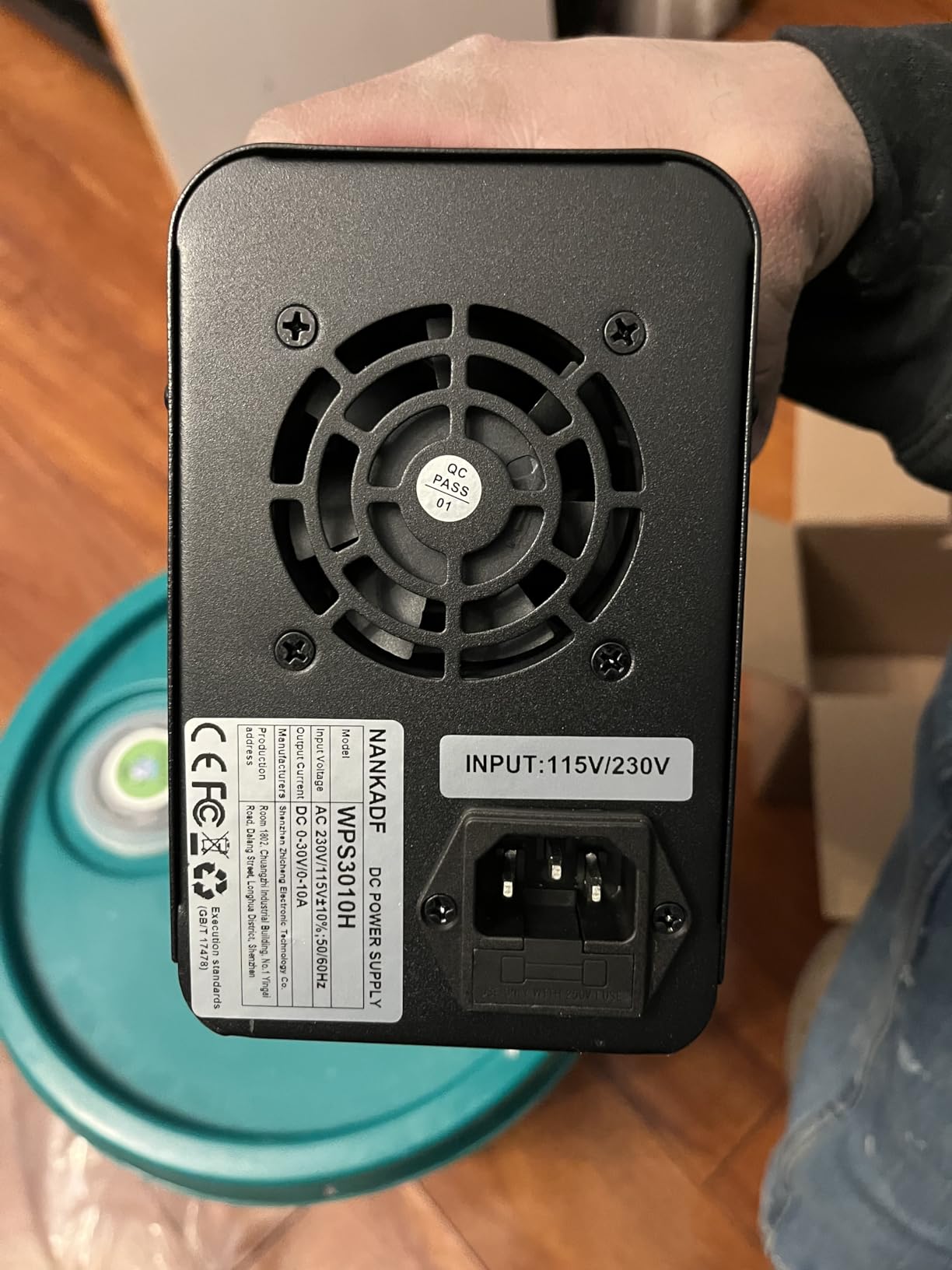 DC Power Supply Variable, Bench Power Supply with Encoder Adjustment Knob, Output Enable/Disable Button, Adjustable Power Supplies with USB Quick-Charge, Short Circuit Alarm (30V 10A Black) customer photo 2