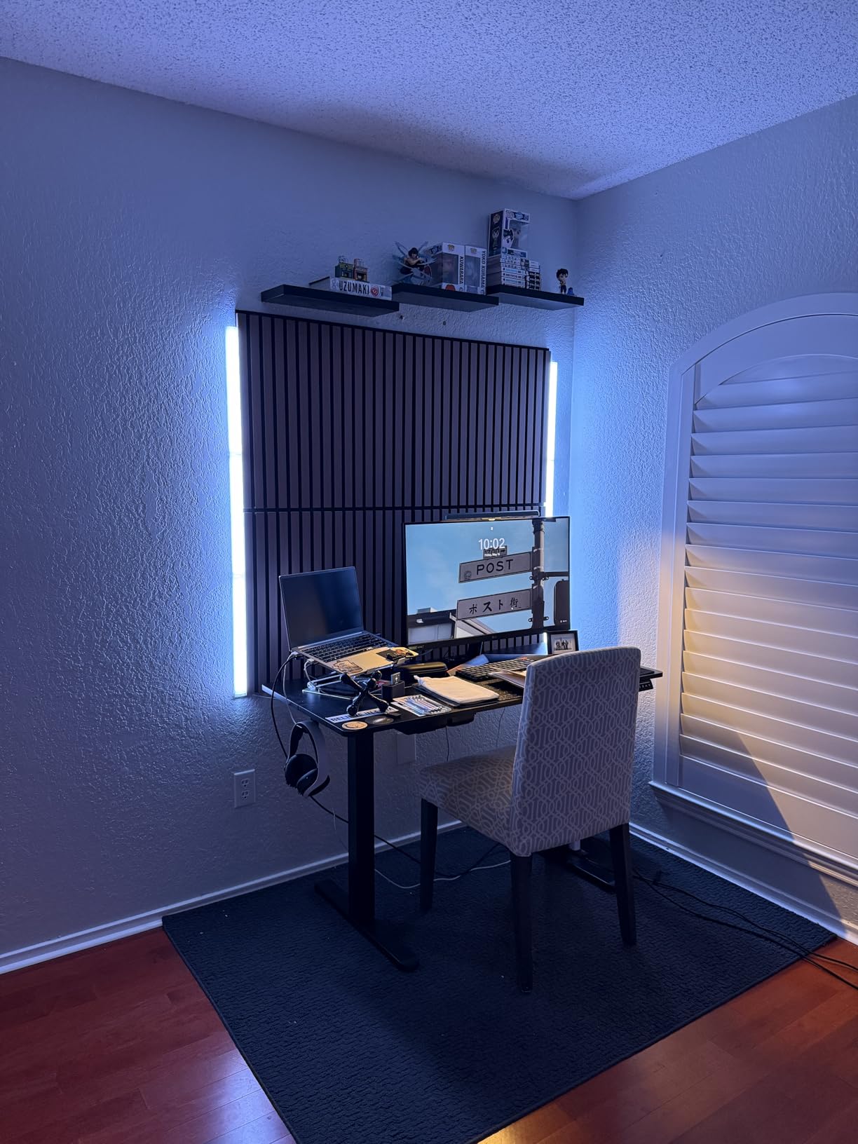 Govee Glide Wall Lights, Smart Gaming Light Bar, Works with SmartThings | RGBIC LED Wall Lamp for Bedroom, DIY, 6 Count Light Bar for Gaming Room (2 Panels Set and 3 Sections/Panel) customer photo 1