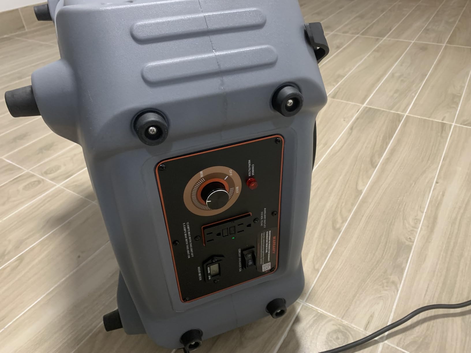 Abestorm Air Scrubber with MERV-10 & HEPA/Activated Carbon Filter, 750, V1 | With UV-C Light, 4 Stage Filtration, Up to 750 CFM, Daisy Chain for Commercial / Industrial Use & Damage Restoration customer photo 1