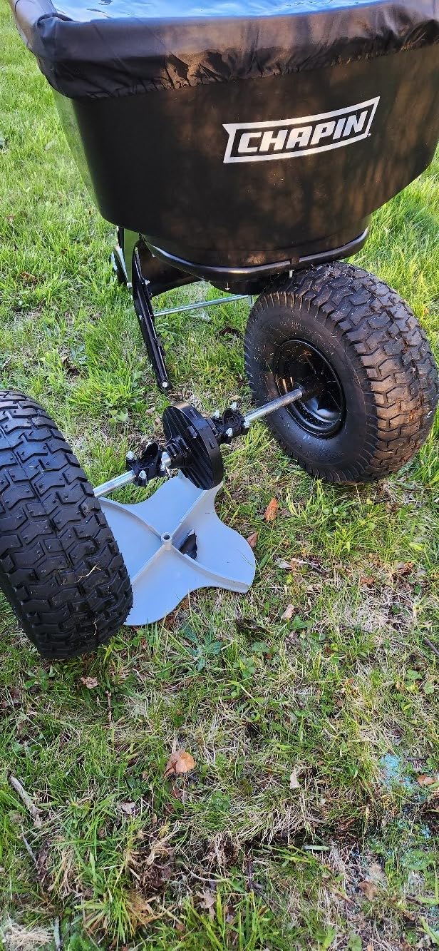 CHAPIN 8622B TurfPro Tow-Behind Turf Spreader, Auto-Stop, Dual Impeller customer photo 2