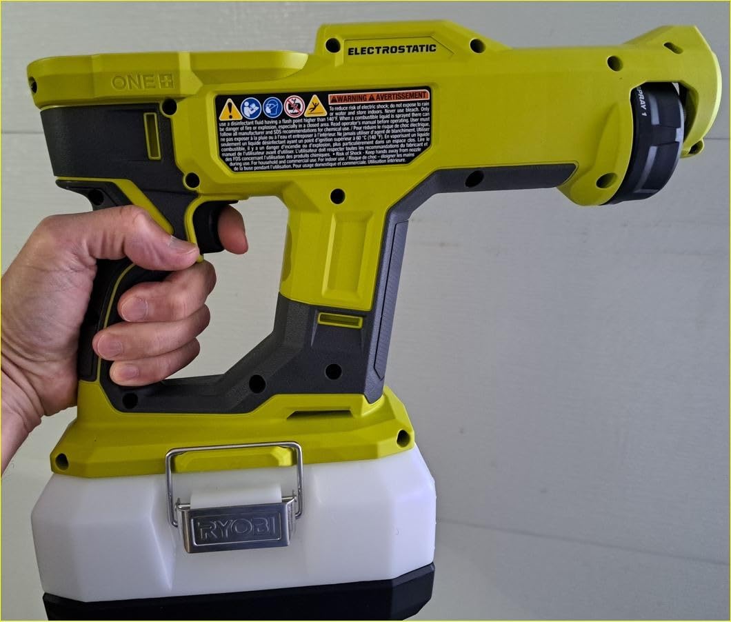 RYOBI 18 Volt ONE+ Cordless Handheld Electrostatic Sprayer Bare Tool (PSP02) customer photo 1