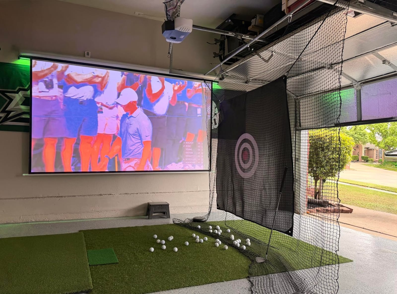 Amazgolf Golf Net, 10Ft-40Ft Heavy Duty Ball Netting, DIY Sports Practice Barrier Net for Backyard Driving Range customer photo 1