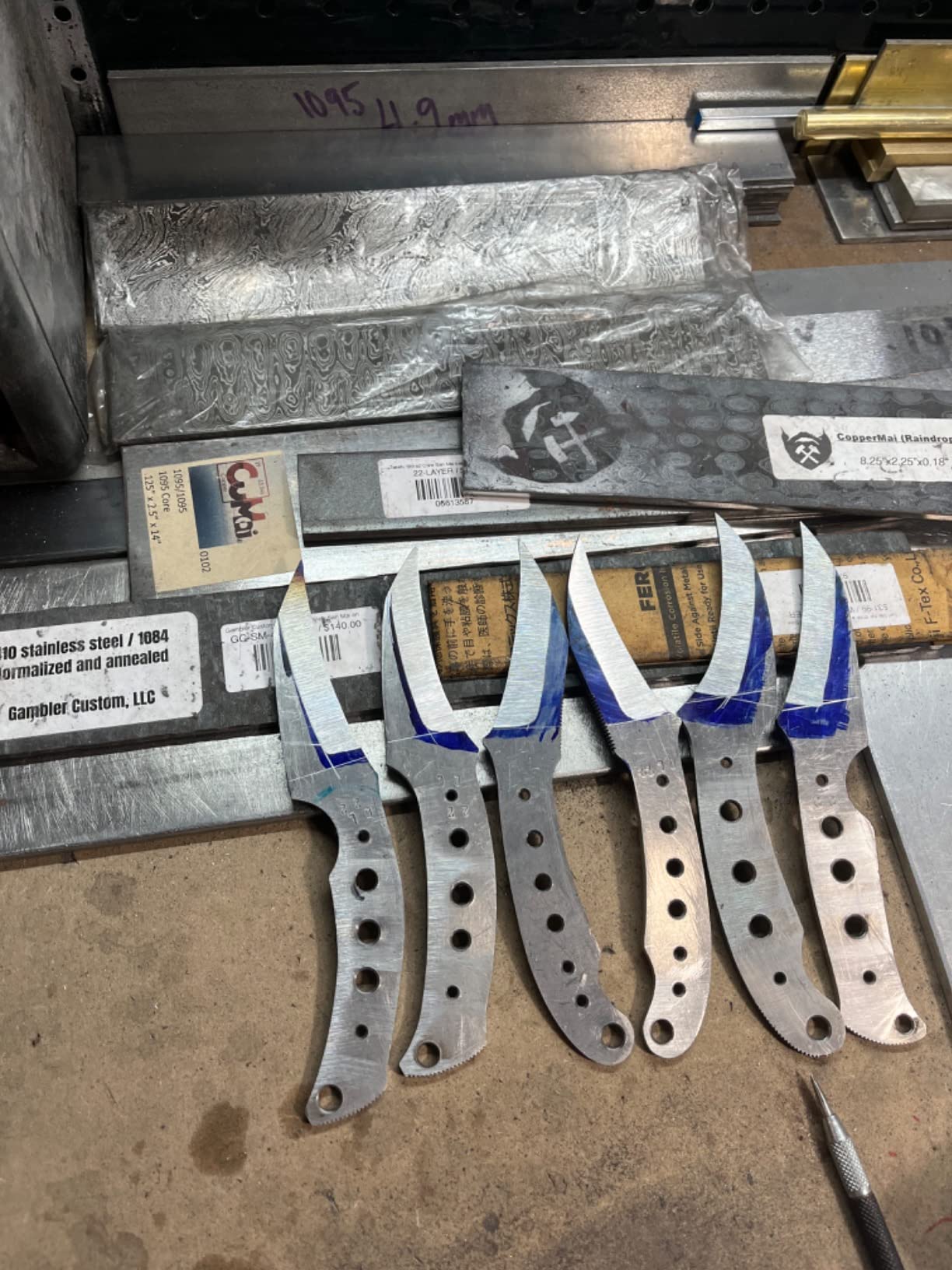 Quenching Oil for Heat Treating Knife Steel | Retains Bright Finish | Deep & Uniform Hardening | Fusion Quench 10 (1 Gallon) customer photo 2