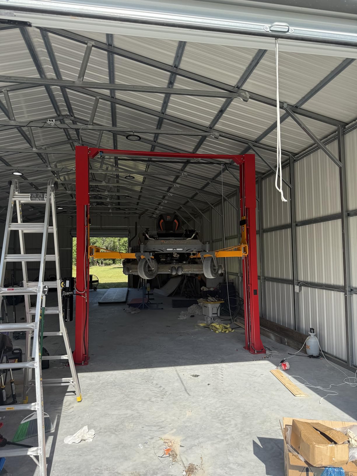 KATOOL 2 Post Car Lift 2 Post Lift Car Lift Shop Garage (M110) customer photo 1