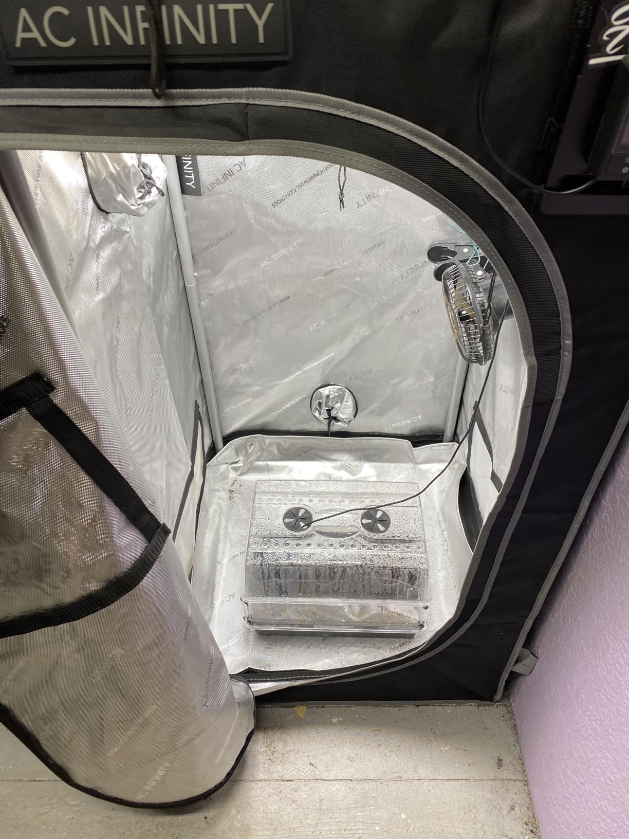 AC Infinity Humidity Dome, Heavy-Duty Germination Kit with 3 mm Thickest Dome, Sturdy Drip Tray, 5x8 Cell Seedling Tray, Vented Height Extension Panels, for Seed Starting, Propagation, Cloning Plants customer photo 1