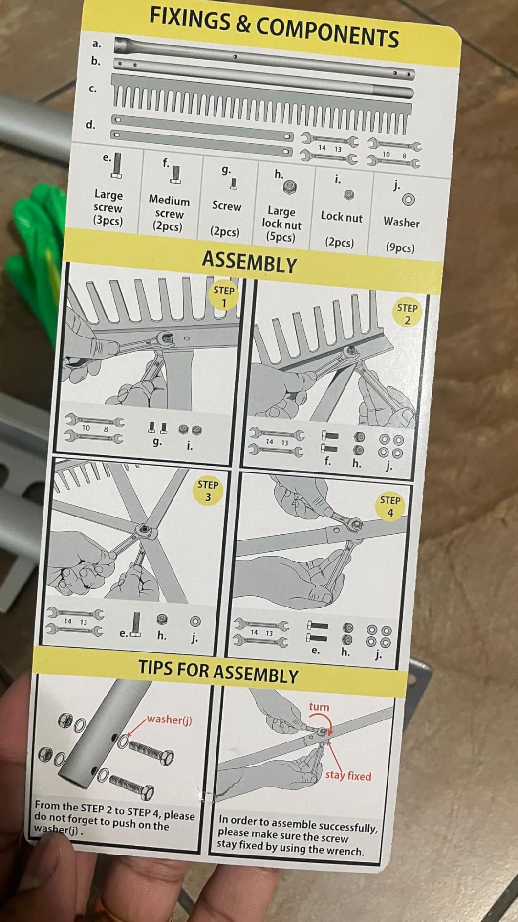 Landscape Rake 36'', Aluminum Rakes with Lightweight 69'' Handle, Landscaping Rake Tool for Lawn Care, Beach customer photo 1