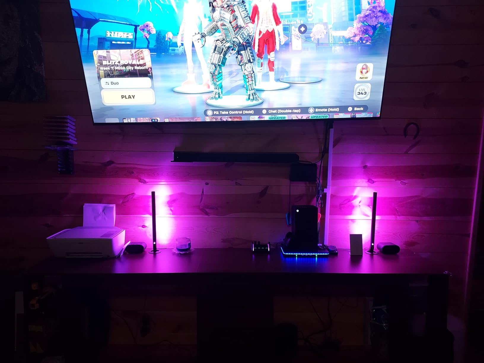 Govee RGBIC Gaming Light Bars H6047 with Smart Controller, Wi-Fi Smart LED | Gaming Lights with Music Modes and 60+ Scene Modes Built, Works with Alexa & Google Assistant customer photo 1