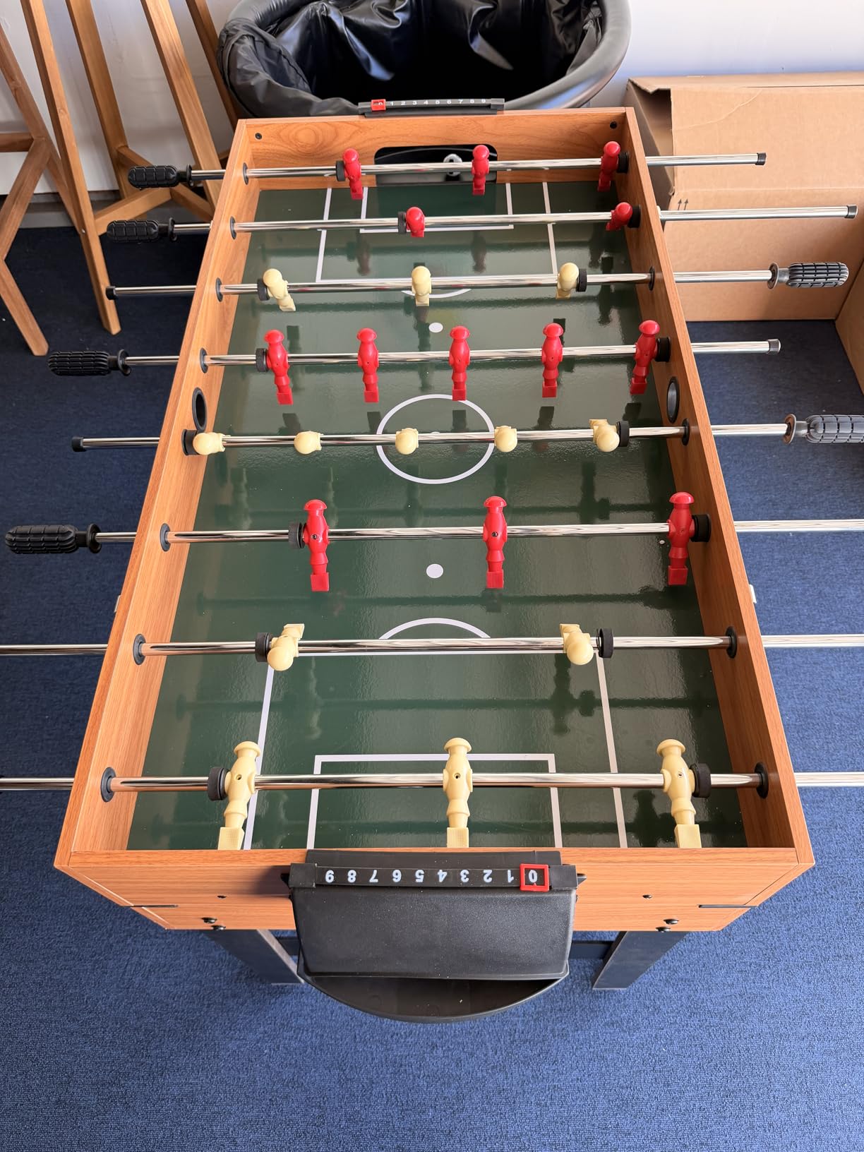 Goplus 48 Inch Multi Game Table, 3-in-1 Adult Size Foosball, Pool Table, Slide Hockey Table, Combo Table Set w/Billiard, Soccer & Hockey for Arcade, Party, Family Night, Game Room customer photo 1