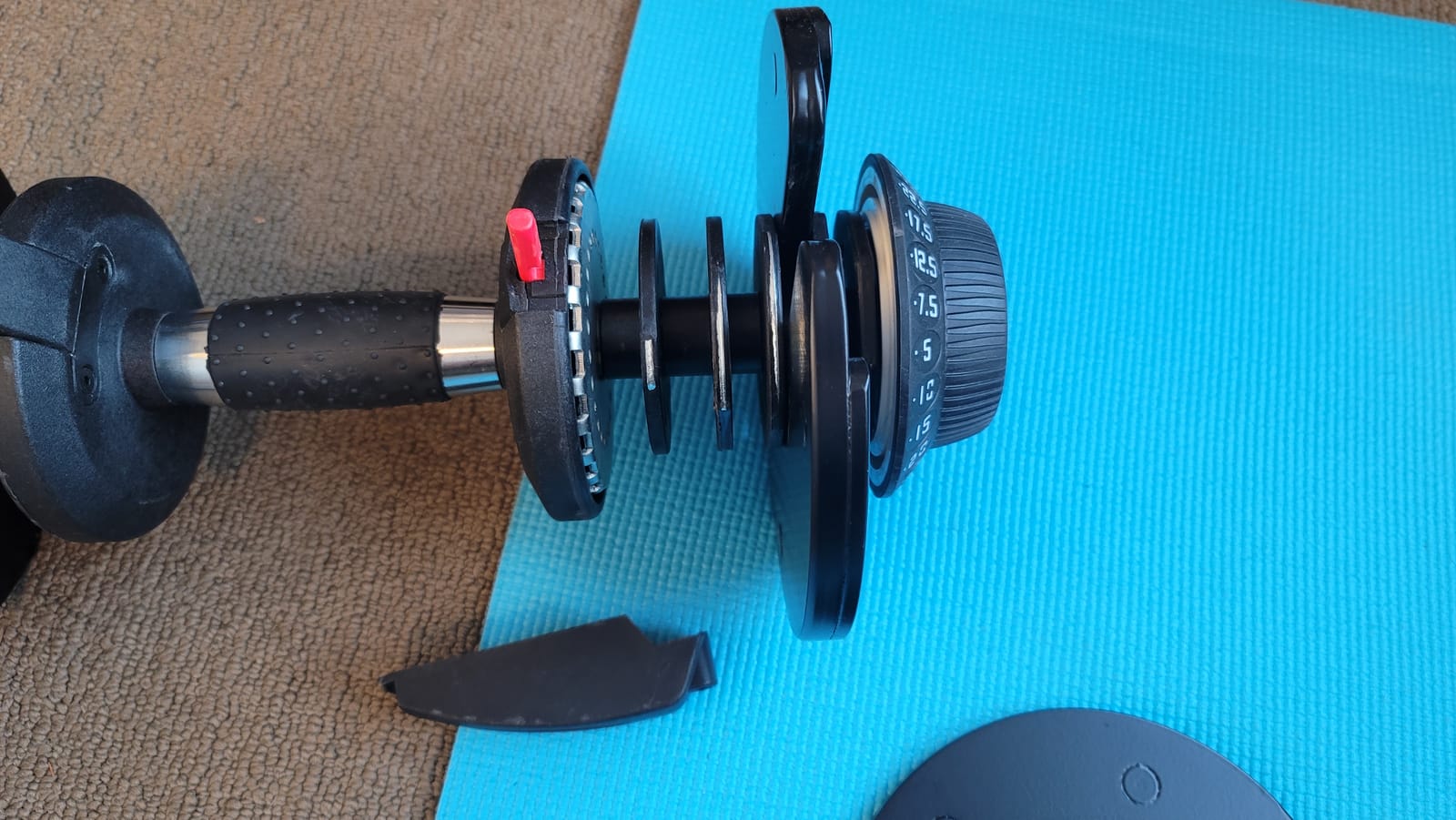 ATIVAFIT Adjustable Dumbbells Set, 5-88LB Quick Adjust Free Weights customer photo 2