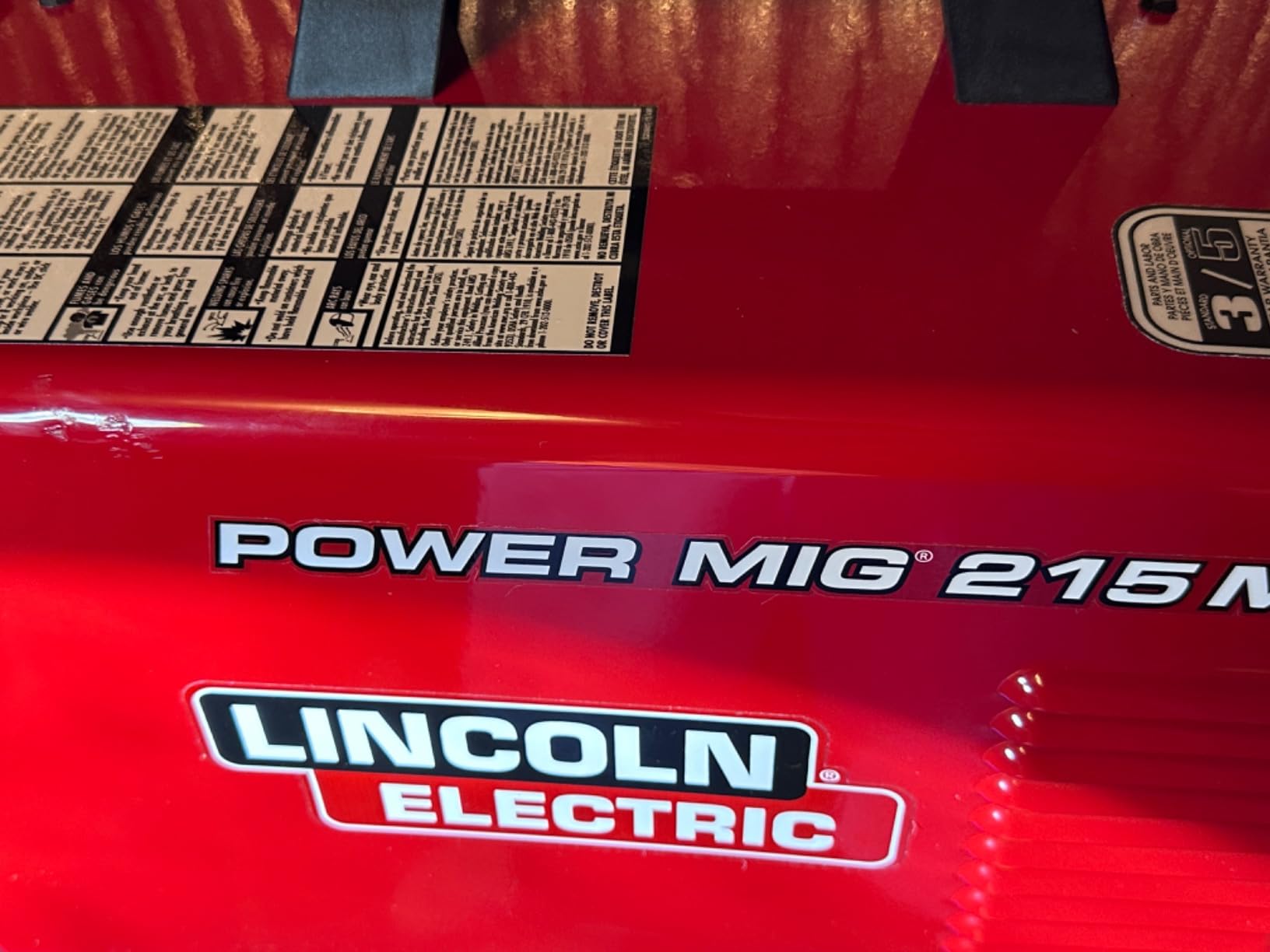 Lincoln Electric K4876-1 POWER MIG 215 MPi Multi-Process Welder customer photo 1